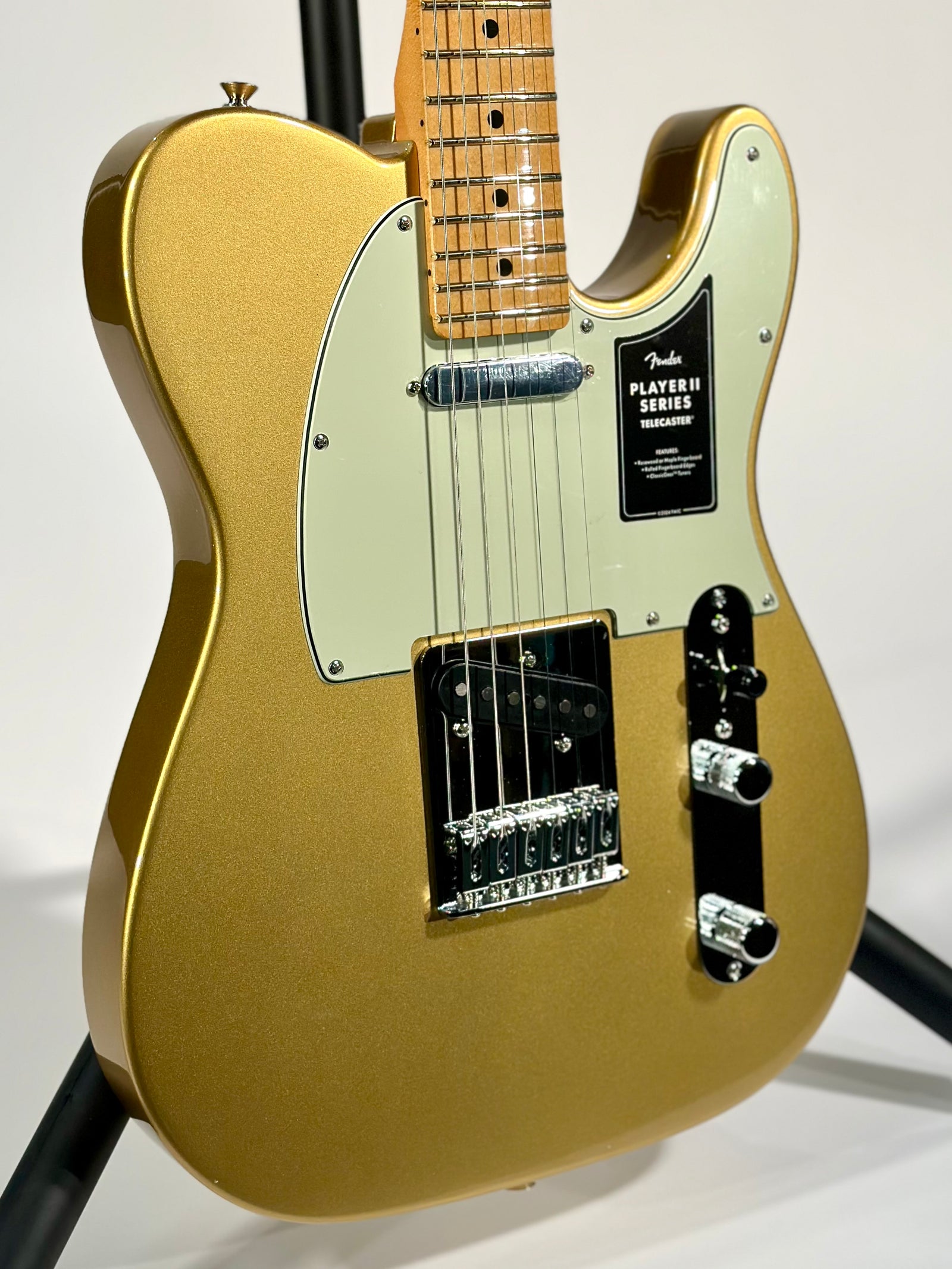 Fender 75th Anniversary Player II Telecaster, Aztec Gold