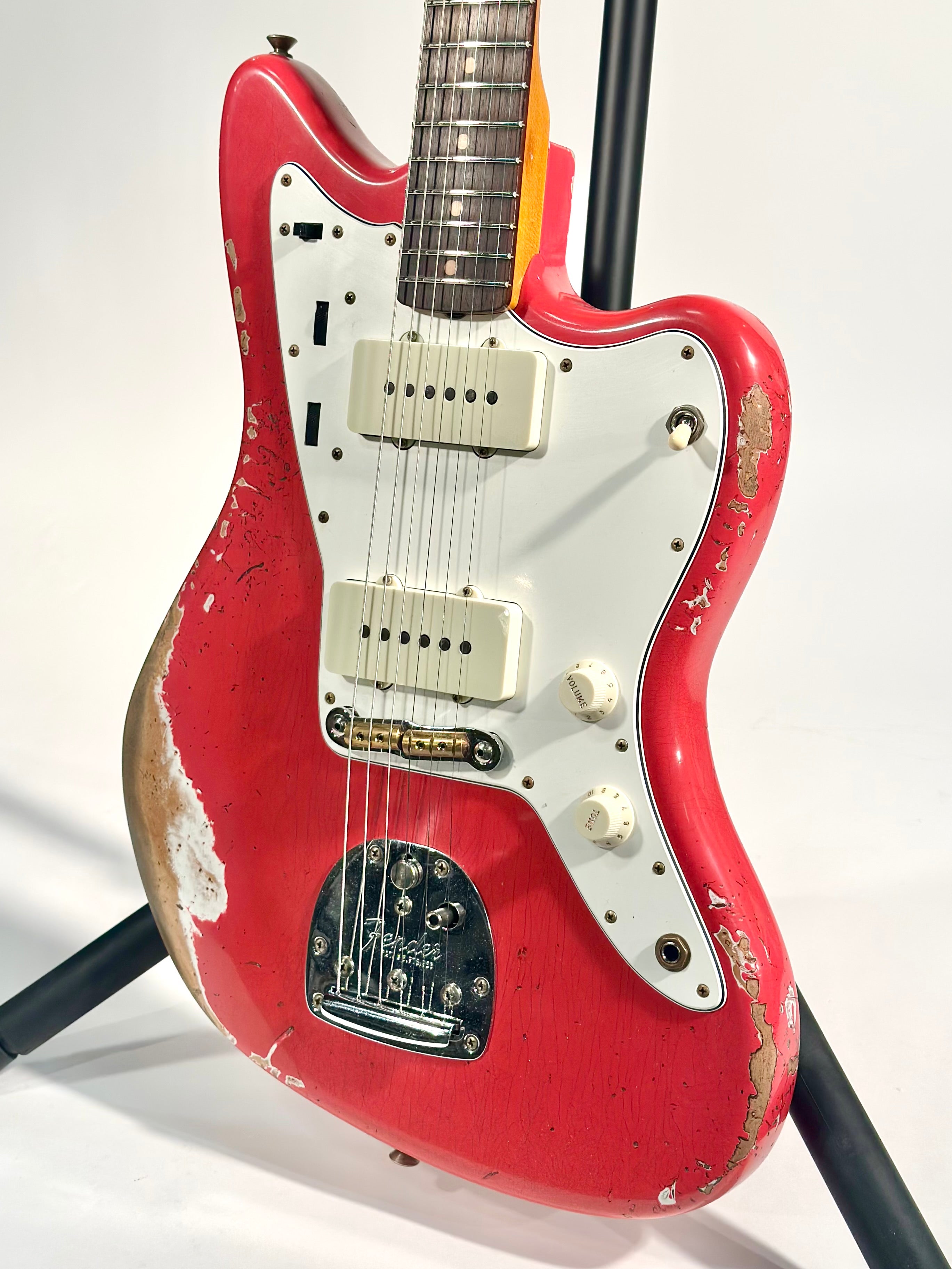 Fender Custom Shop '63 Jazzmaster, Heavy Relic, Aged Fiesta Red