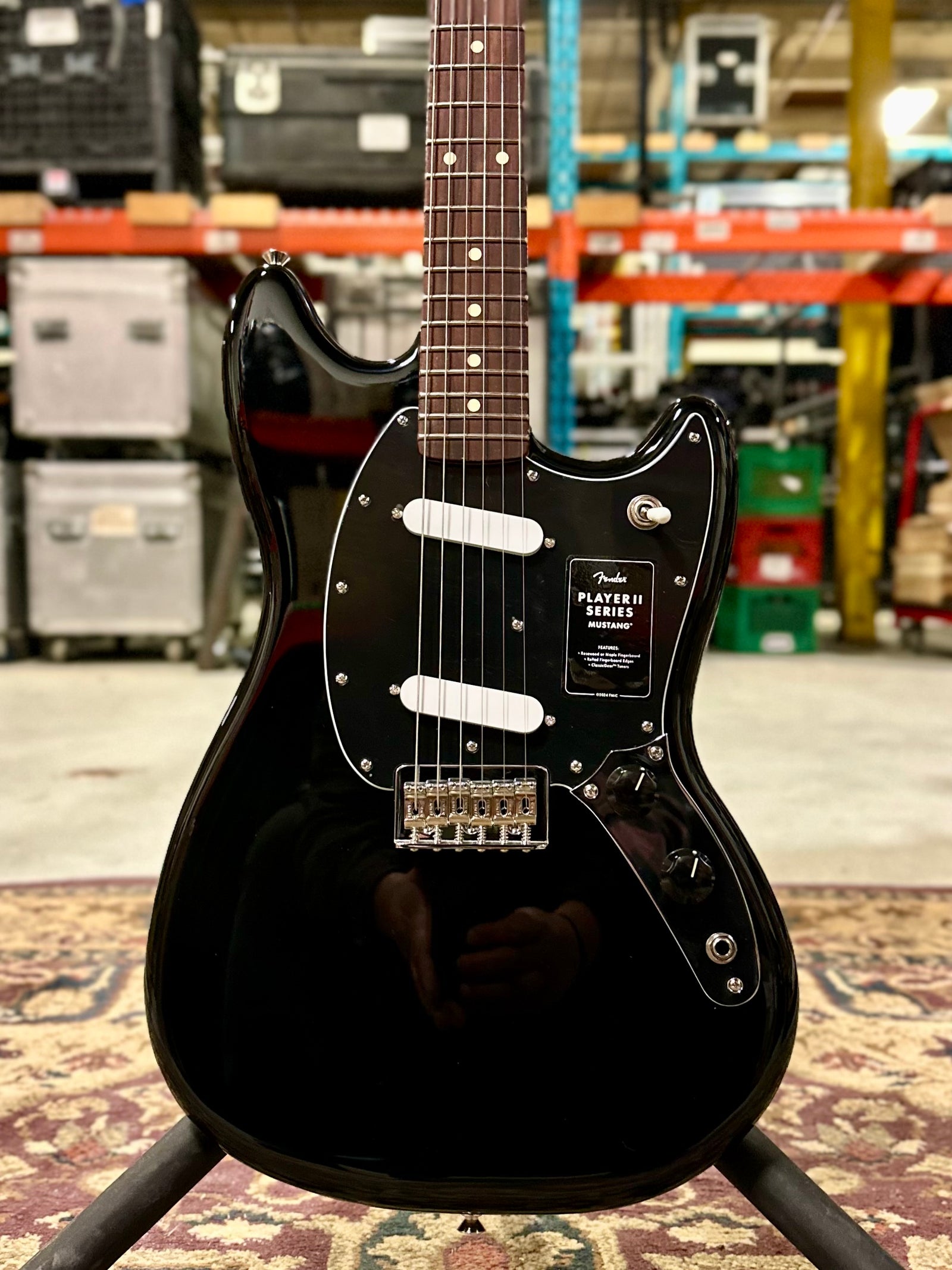 Fender Player II Mustang, Black