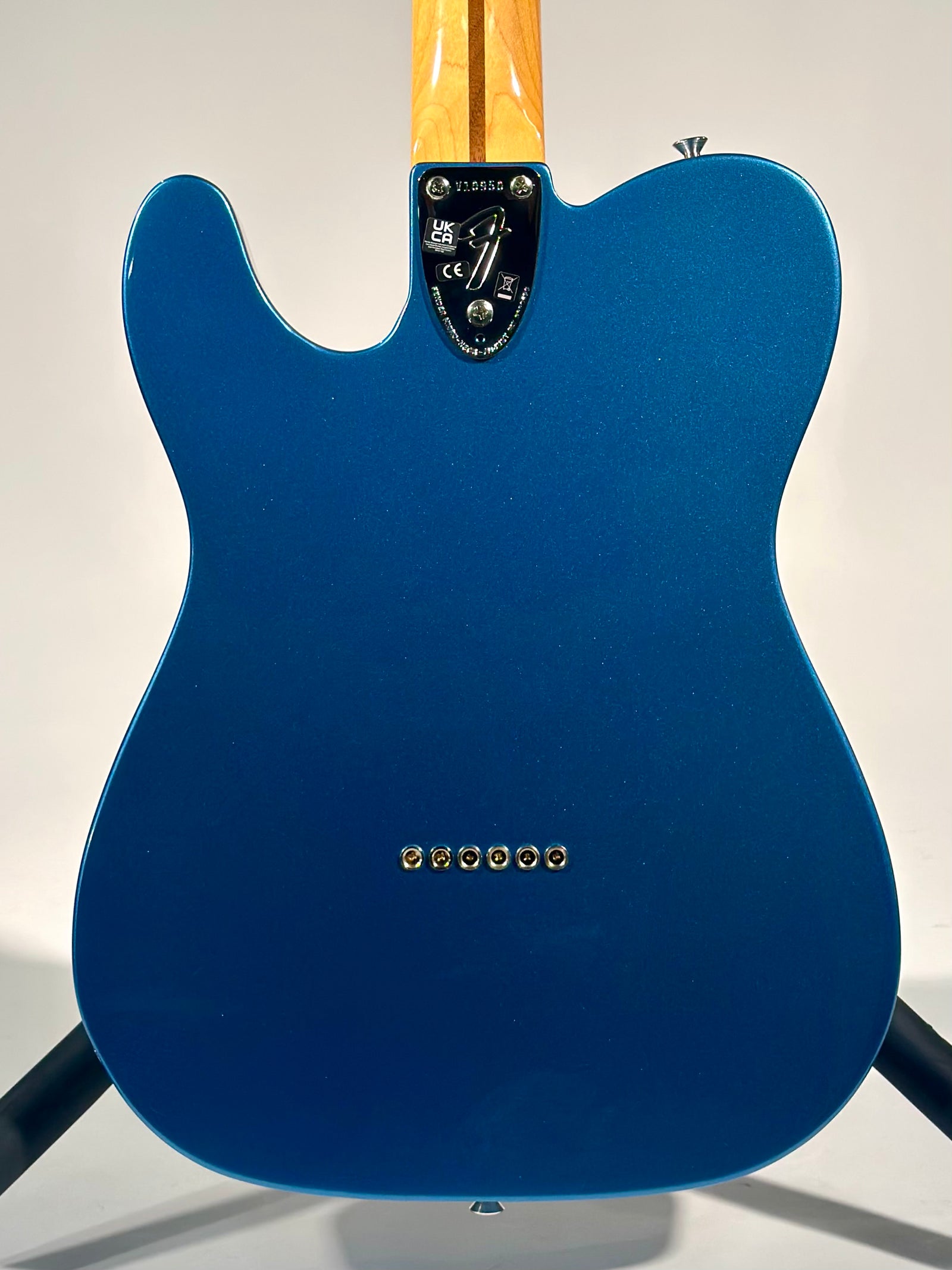 Fender American Vintage II 1972 Telecaster Thinline, Maple Fingerboard, Lake Placid Blue (Consignment)