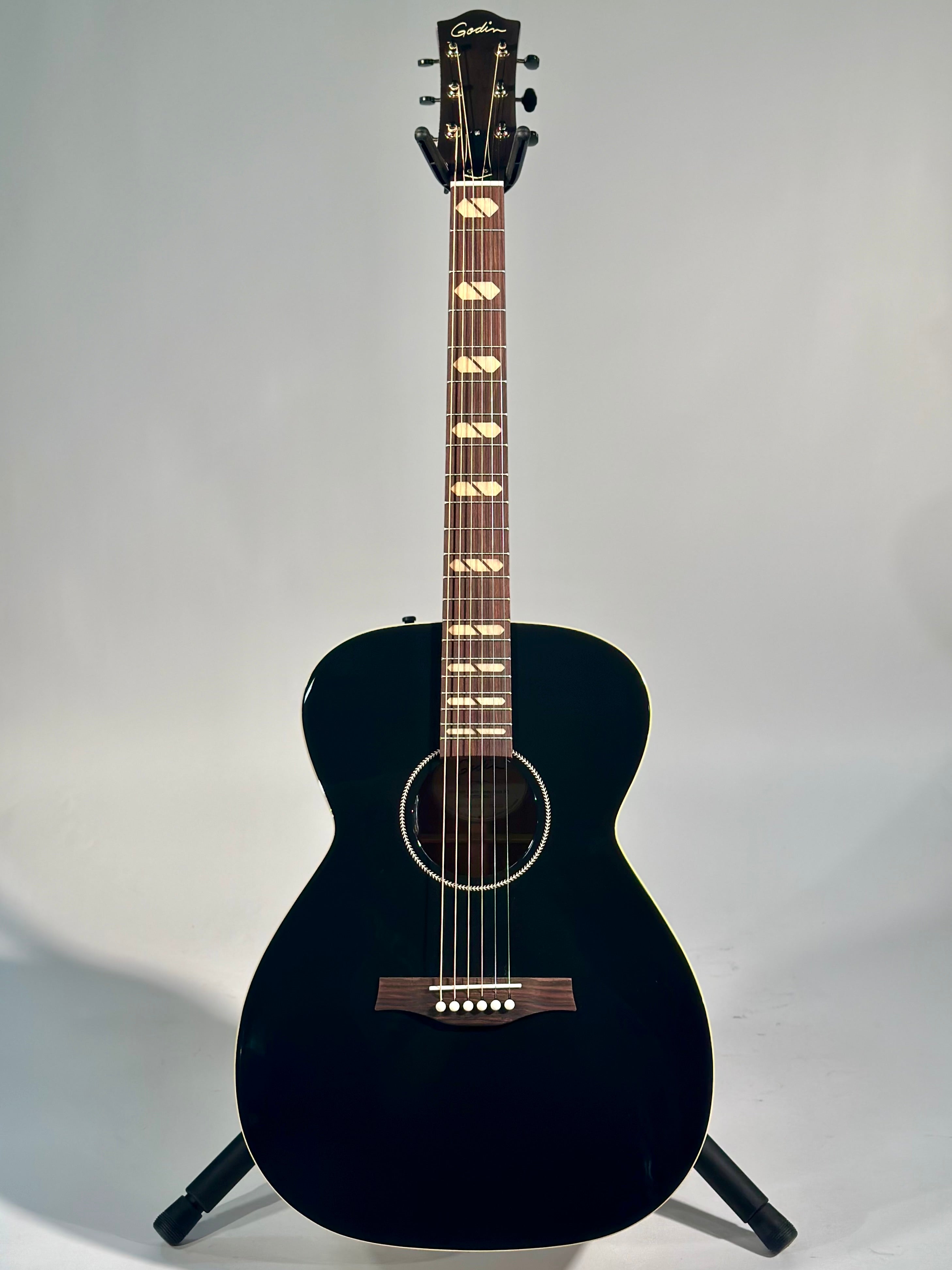 Godin Fairmount Studio Jumbo HG EQ, Black