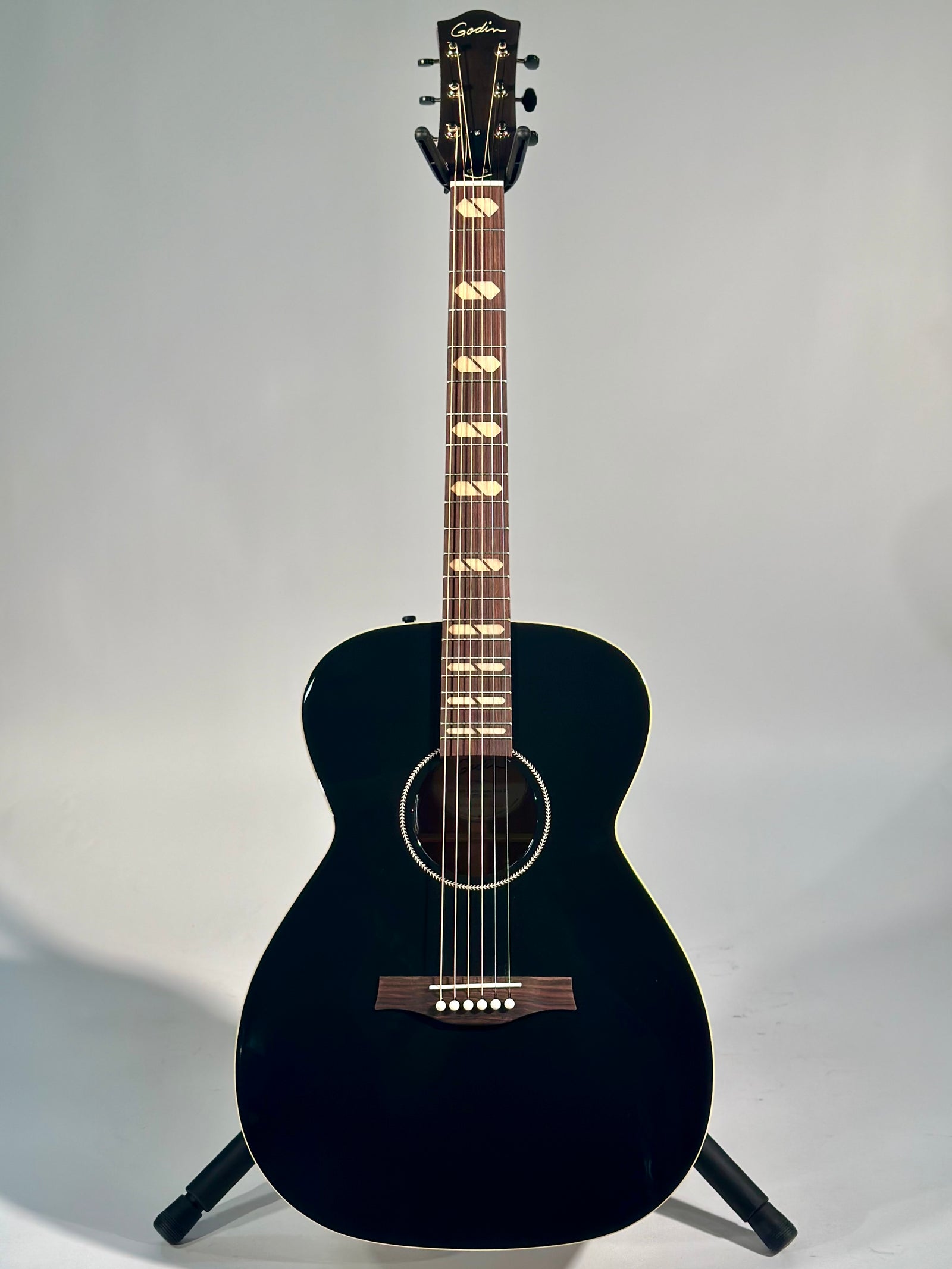 Godin Fairmount Studio Jumbo HG EQ, Black