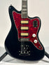 Fender Limited Edition Gold Foil Jazzmaster, Black Sparkle