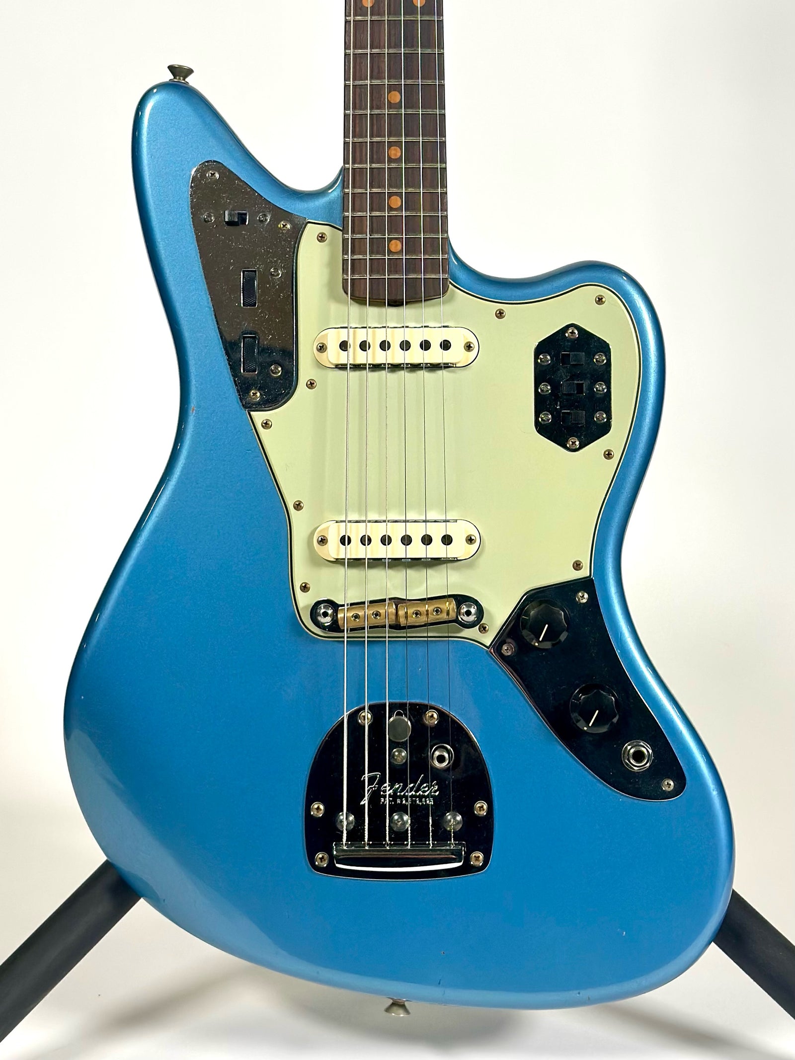 Fender Custom Shop, 1964 Jaguar, Journeyman Relic, Faded Aged Lake Placid Blue