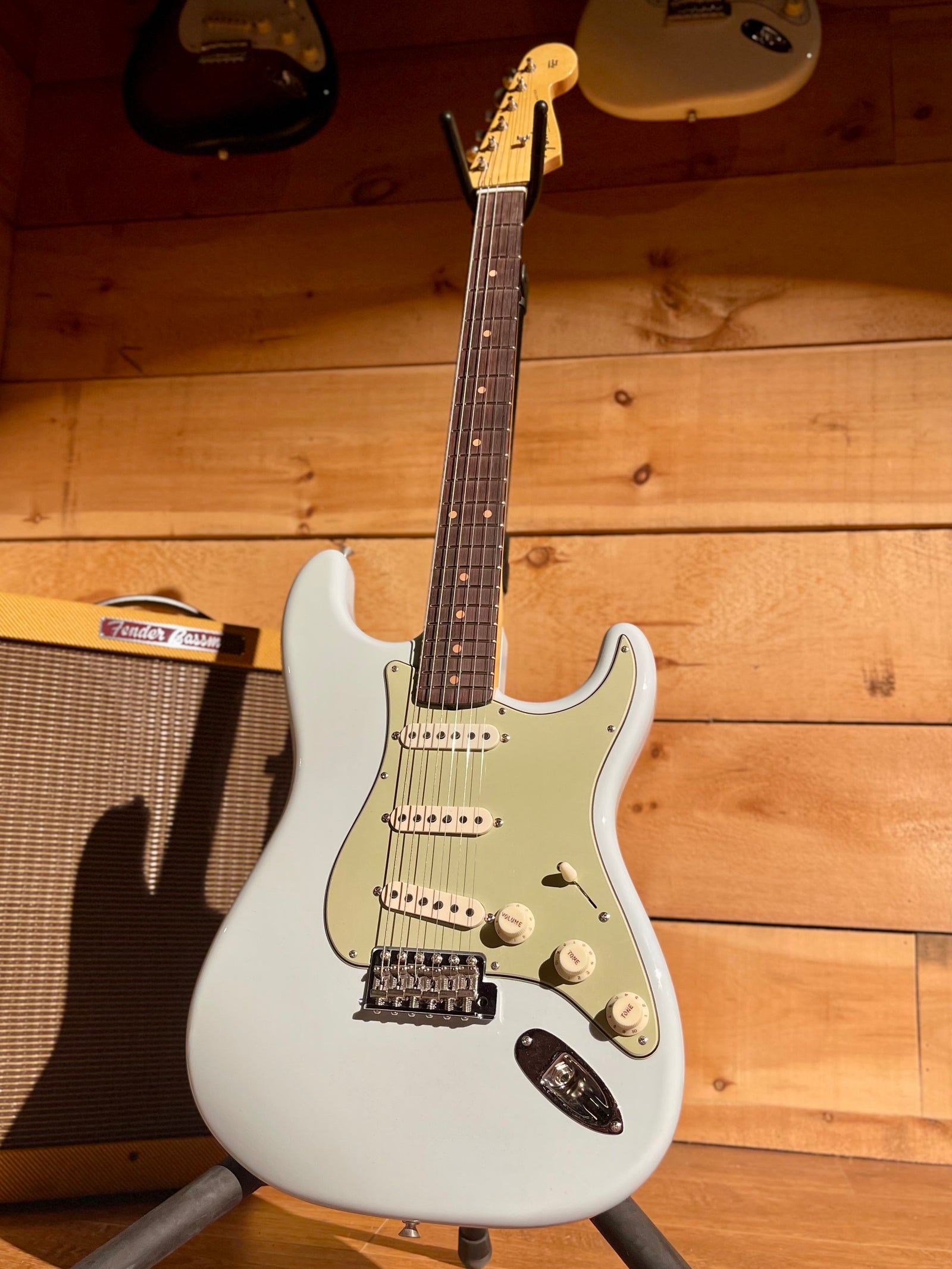 Fender Custom Shop Vintage Custom '59 Stratocaster, NOS, 3A Rosewood Fingerboard, Faded Aged Sonic Blue