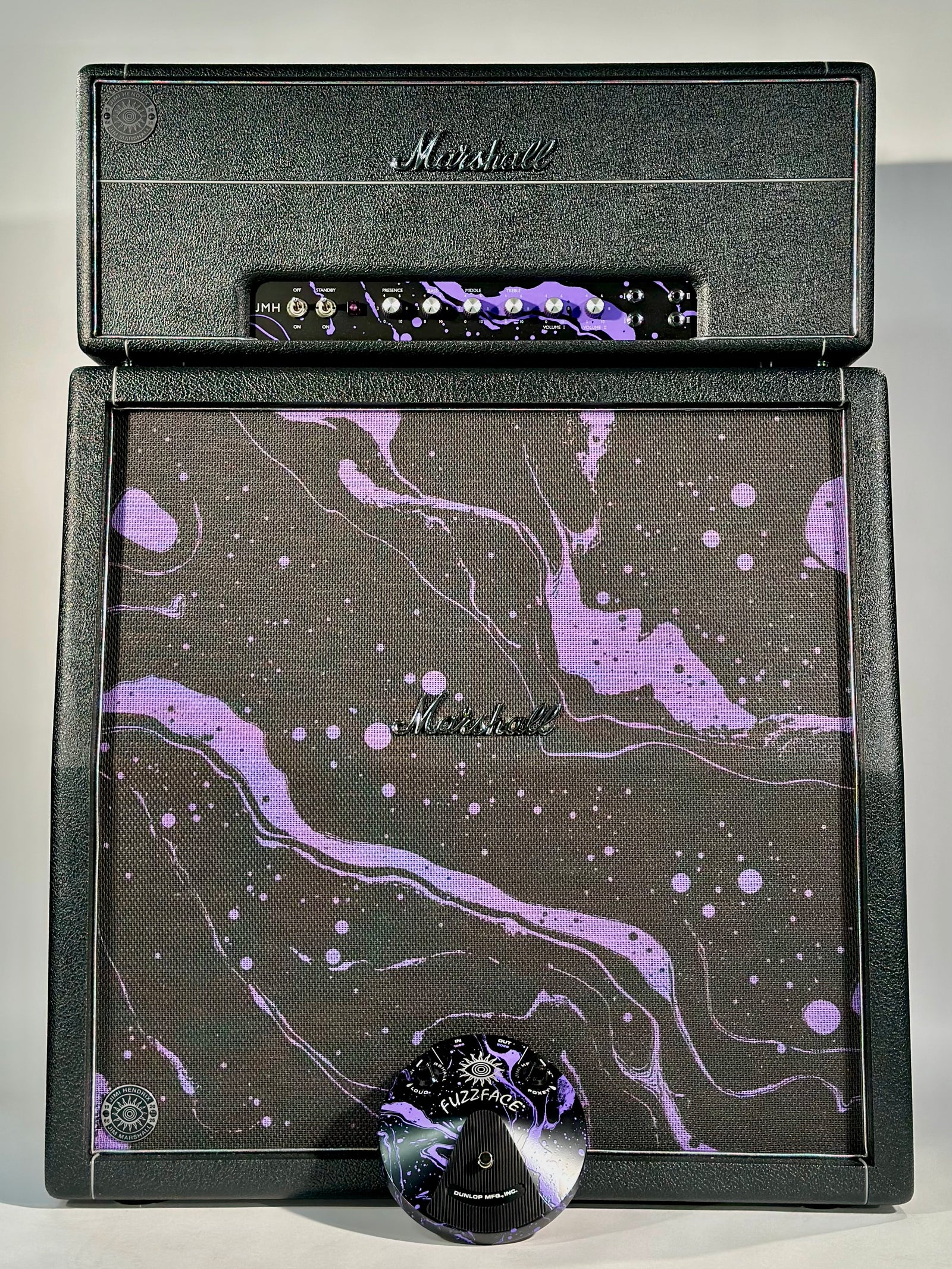 Marshall Limited Edition 60th Anniversary Jimi Hendrix 1959 Half Stack Bundle, with Fuzz Face Pedal