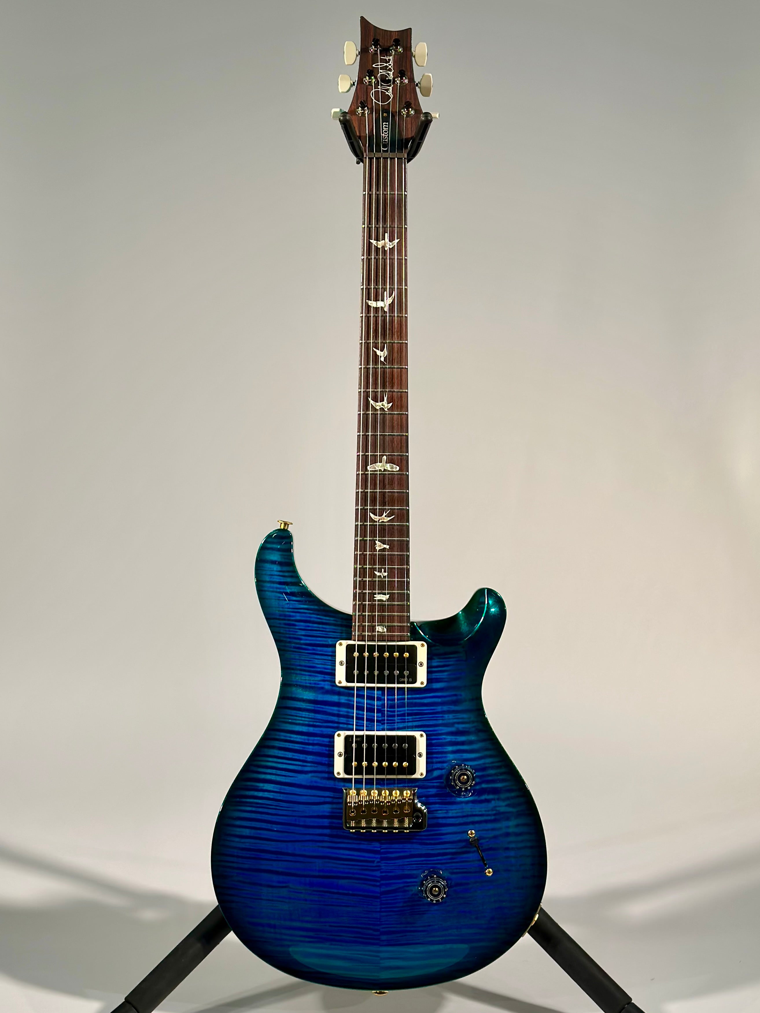 PRS Custom 24 Sprayer's Choice, Artic Blue Teal Burst
