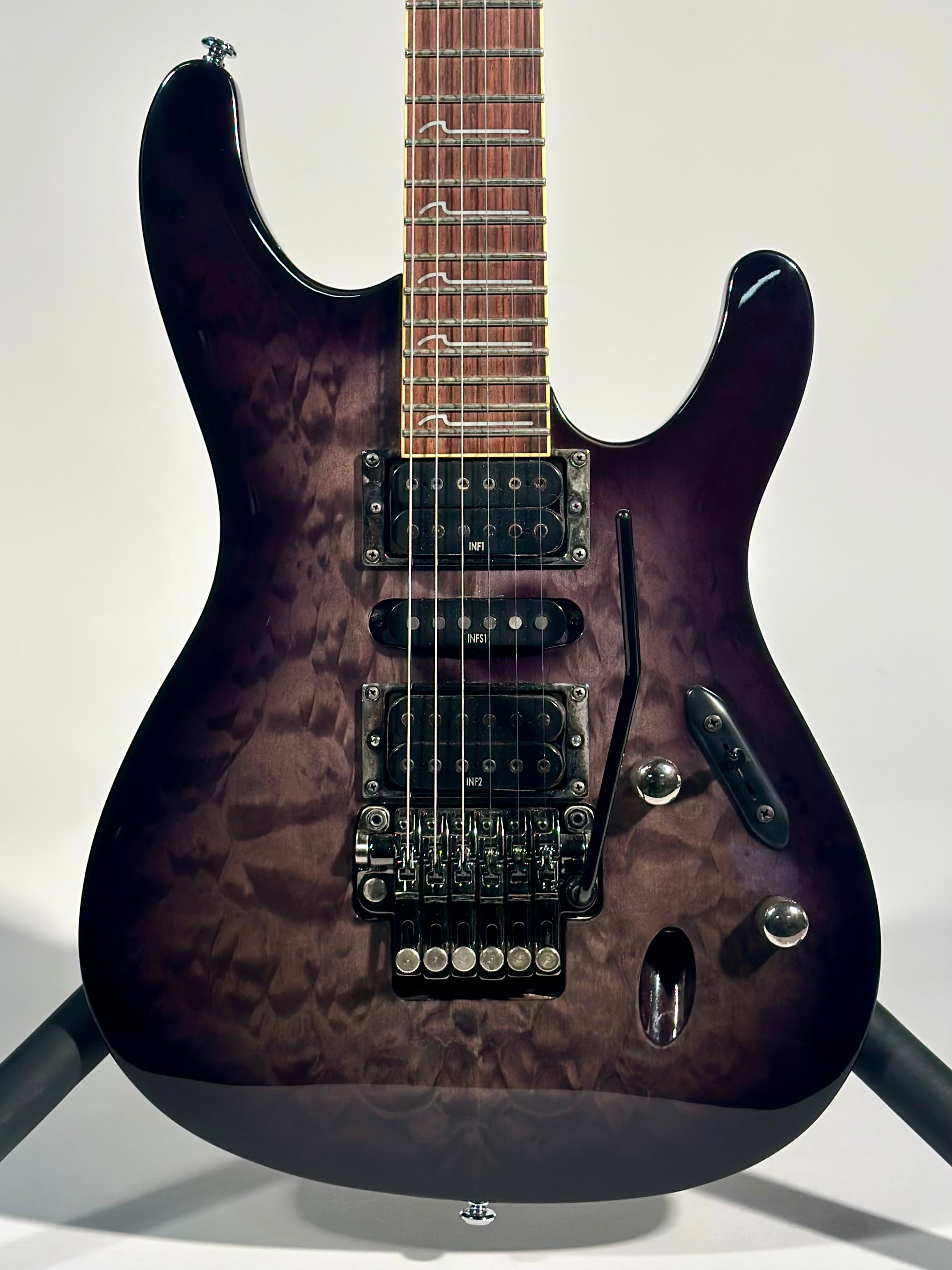 Ibanez S570DXQM, Charcoal (Trade In)