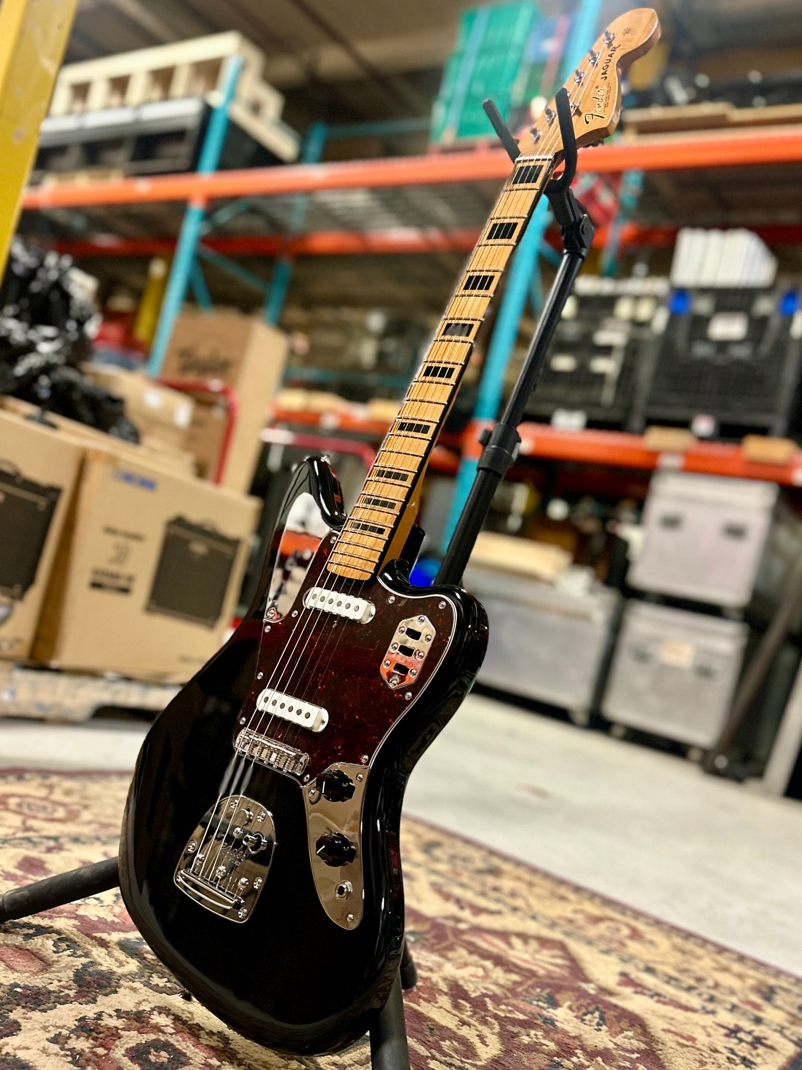 Fender Vintera II 70s Jaguar, Black