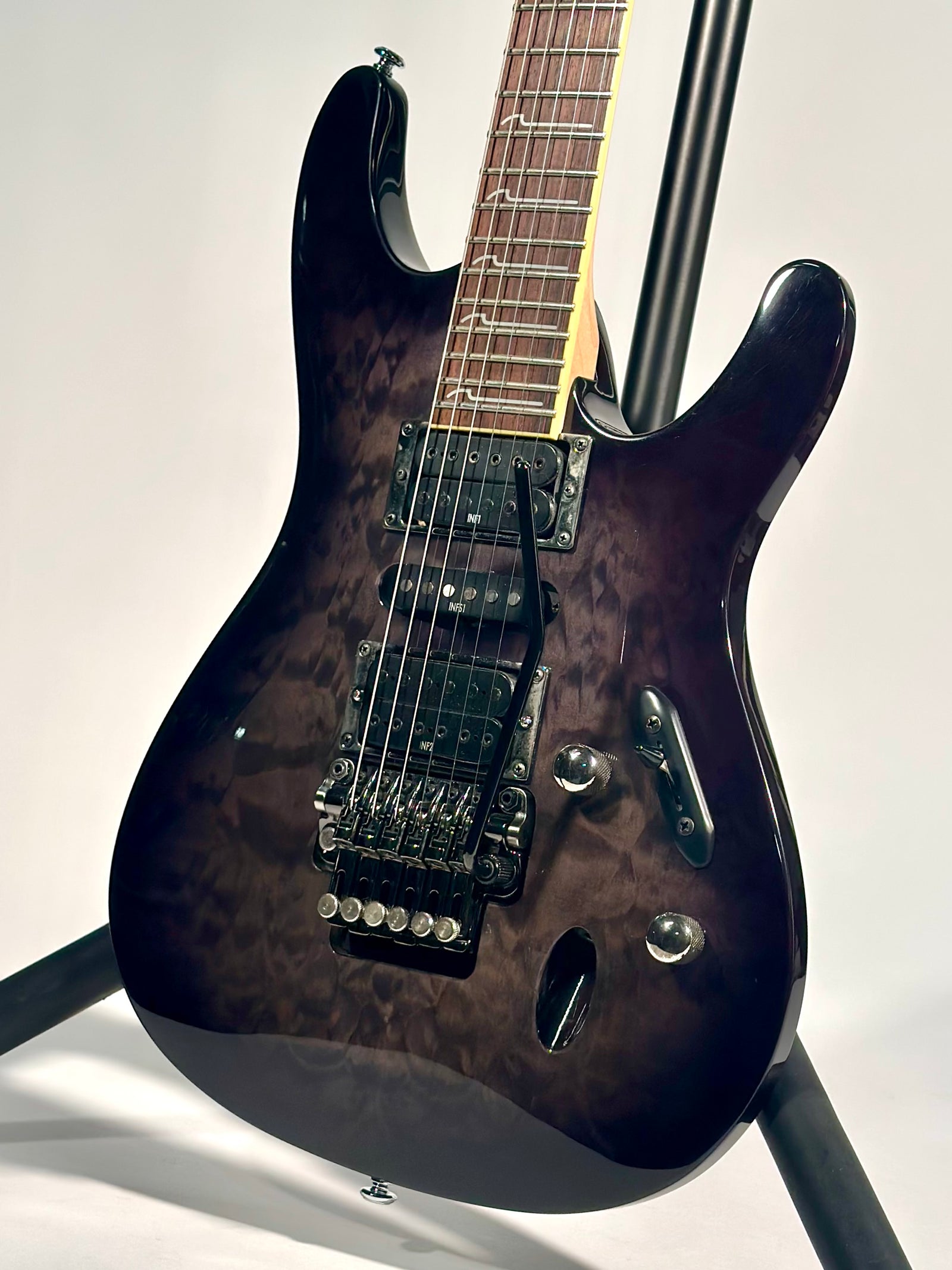 Ibanez S570DXQM, Charcoal (Trade In)