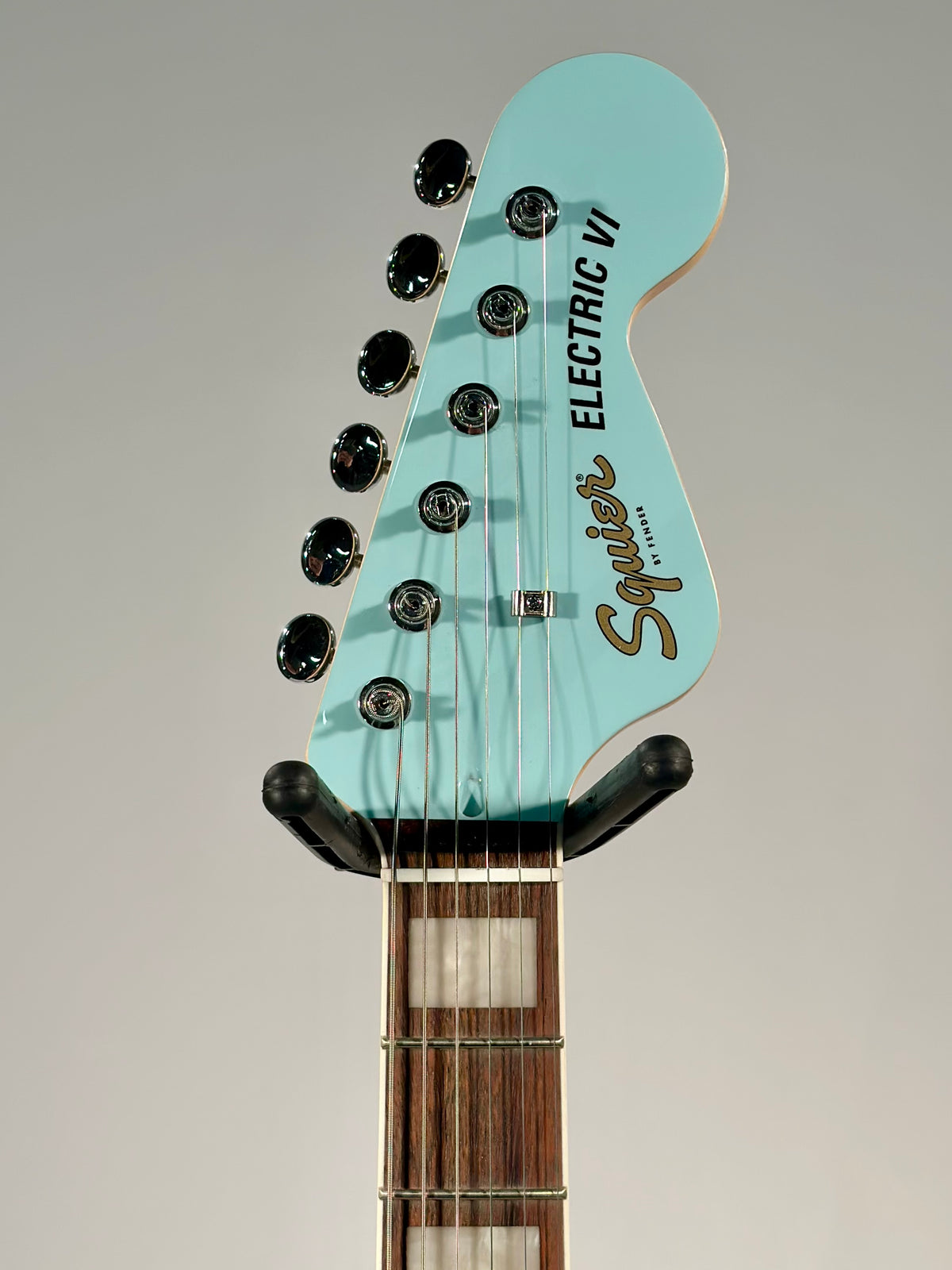 Squier Paranormal Electric VI, Daphne Blue
