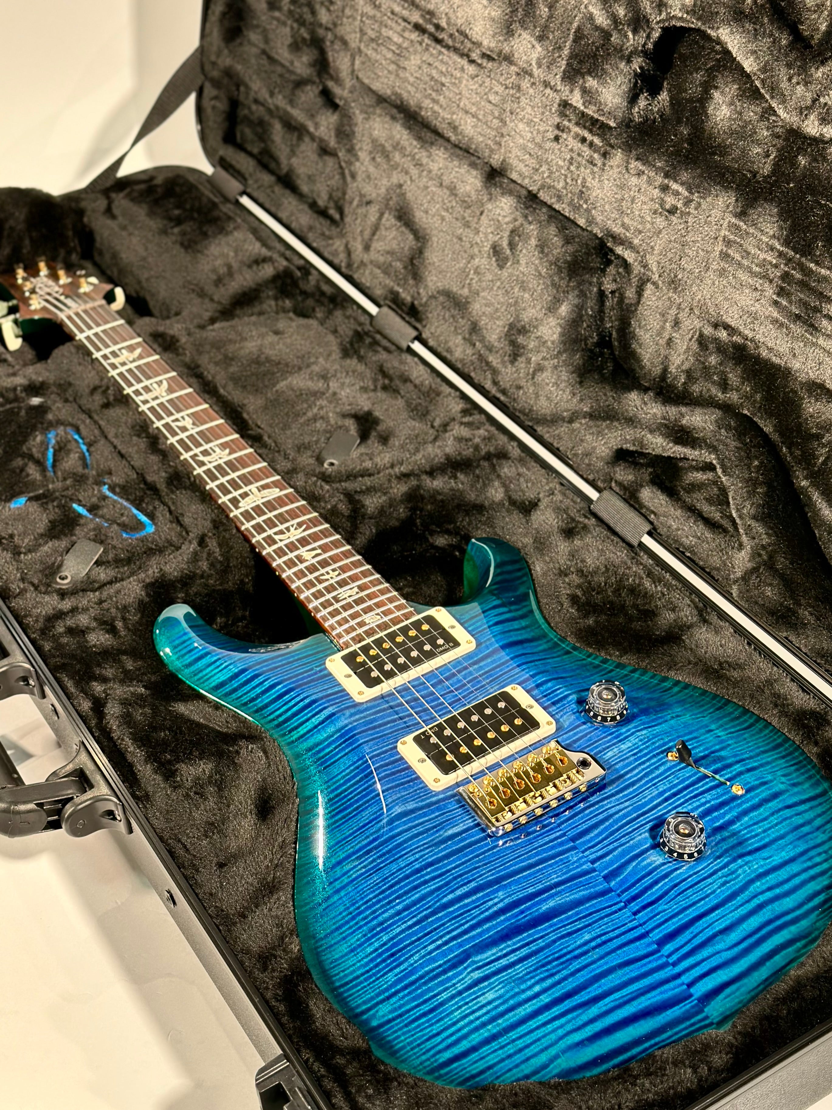 PRS Custom 24 Sprayer's Choice, Artic Blue Teal Burst