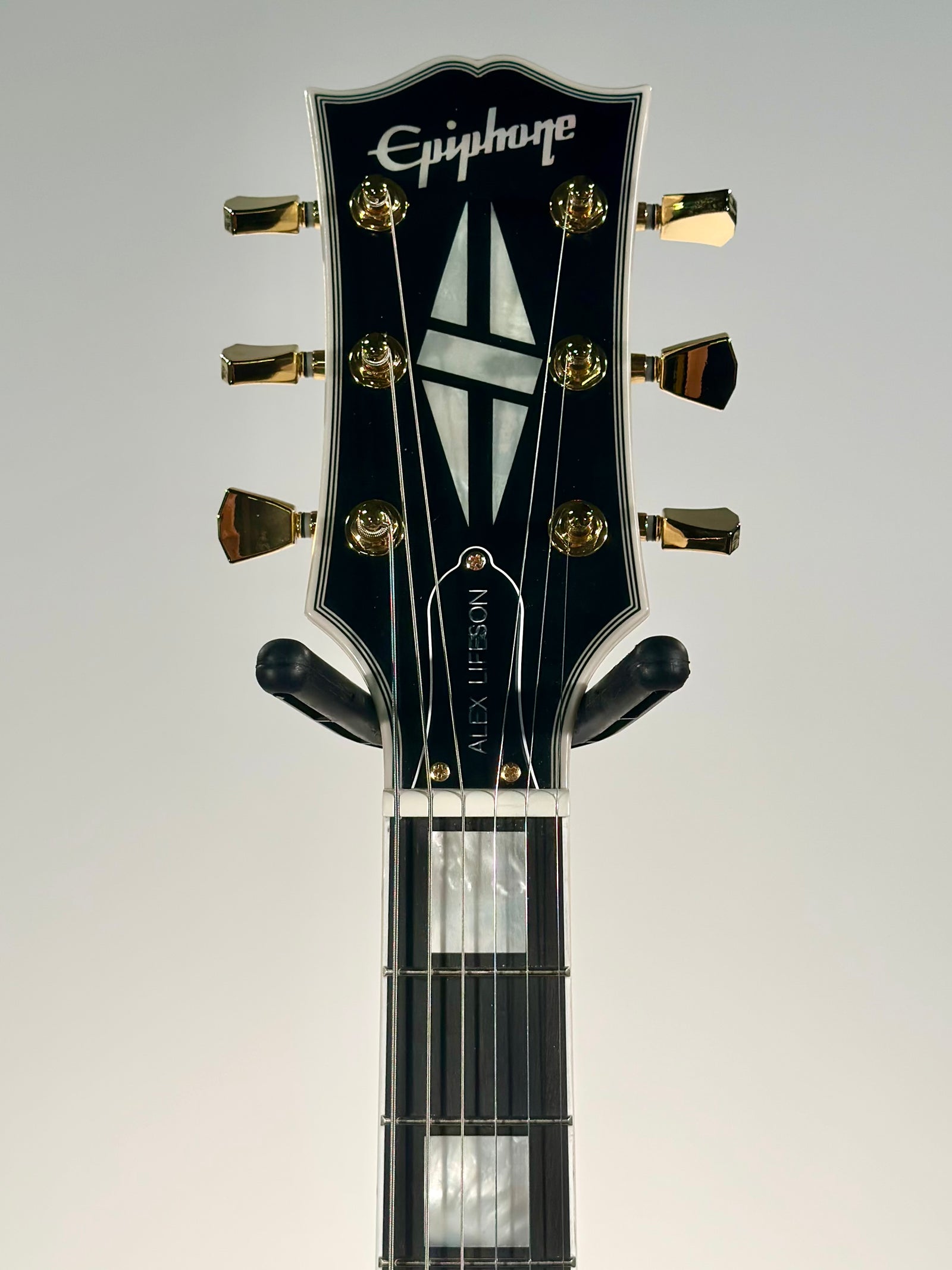 Epiphone ES-355 Alex Lifeson 1976 Signature Reissue, Alpine White