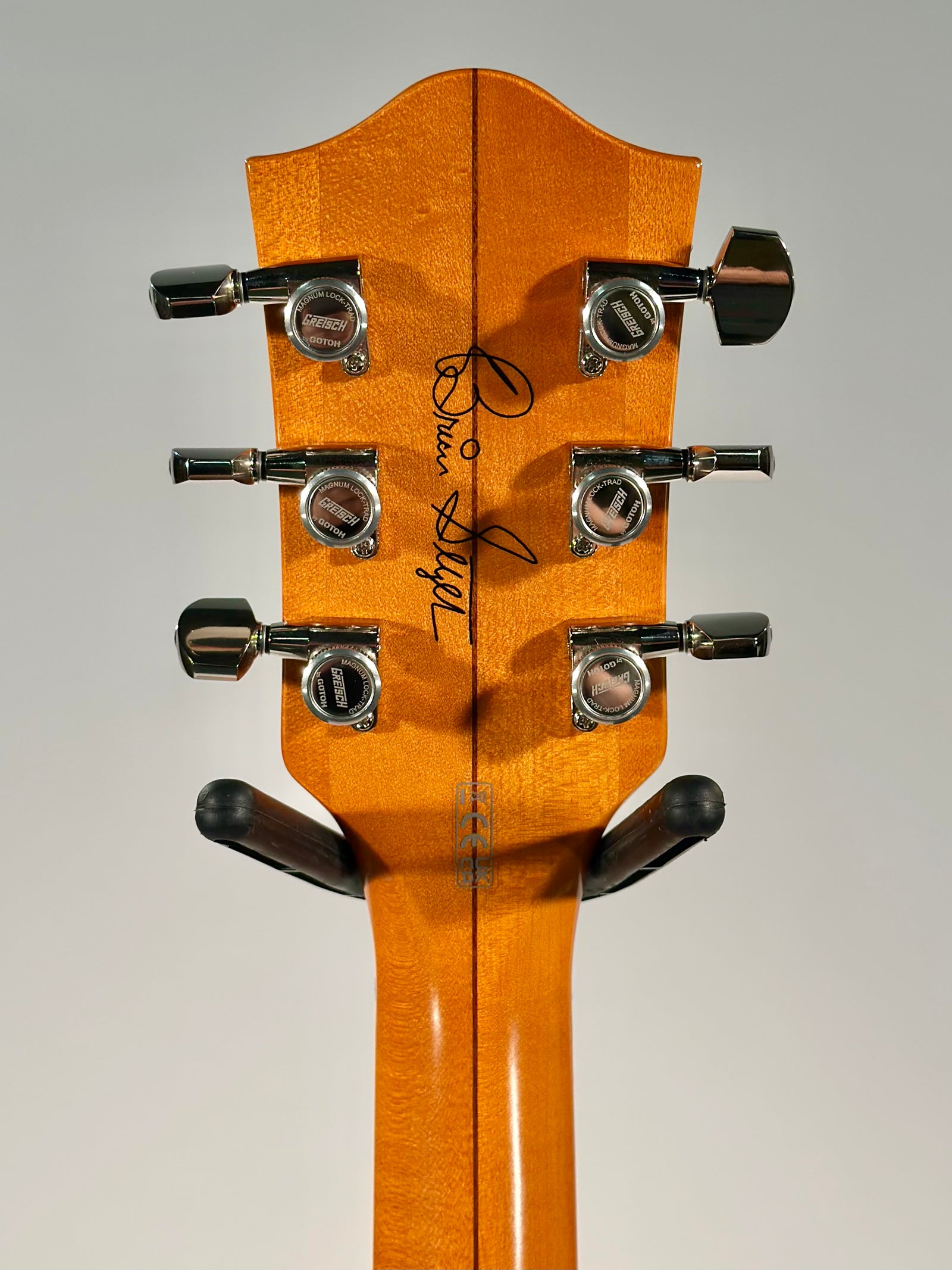 Gretsch G6120T-BSSMK Brian Setzer Signature Nashville Hollow Body '59 ''Smoke'' with Bigsby, Smoke Orange