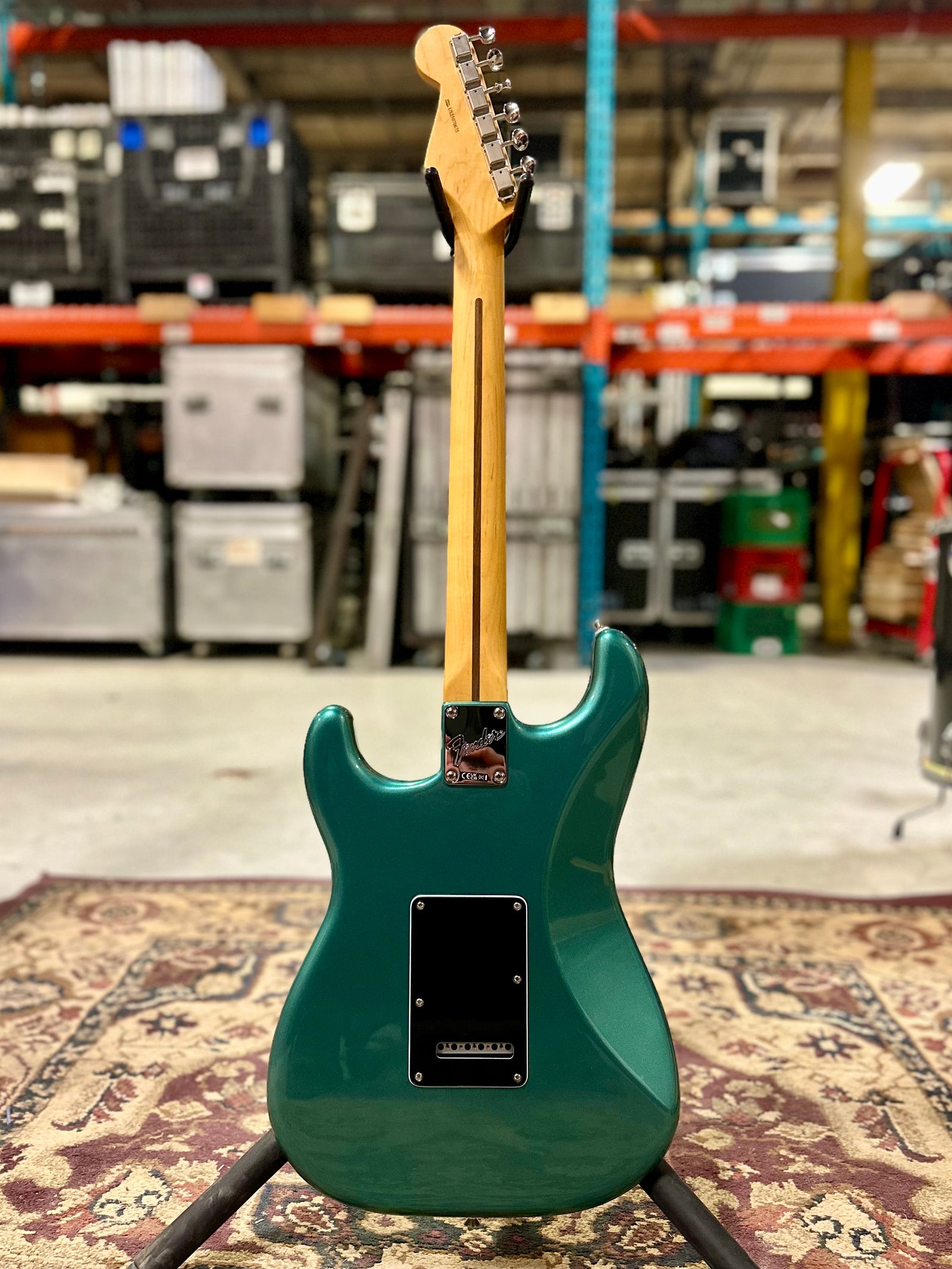 Fender American Professional Classic Stratocaster, Faded Sherwood Green Metallic