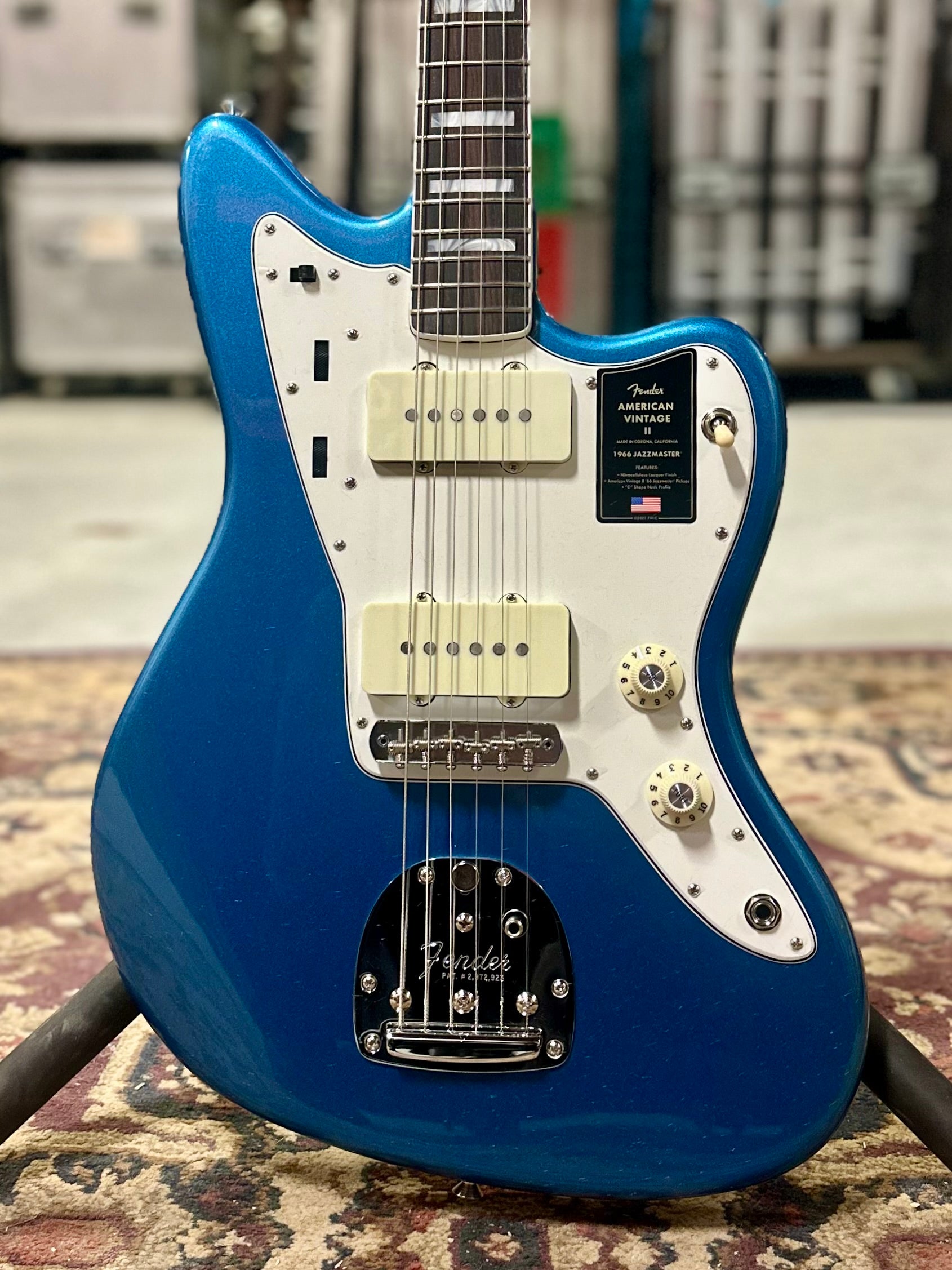 Fender American Vintage II 1966 Jazzmaster, Lake Placid Blue