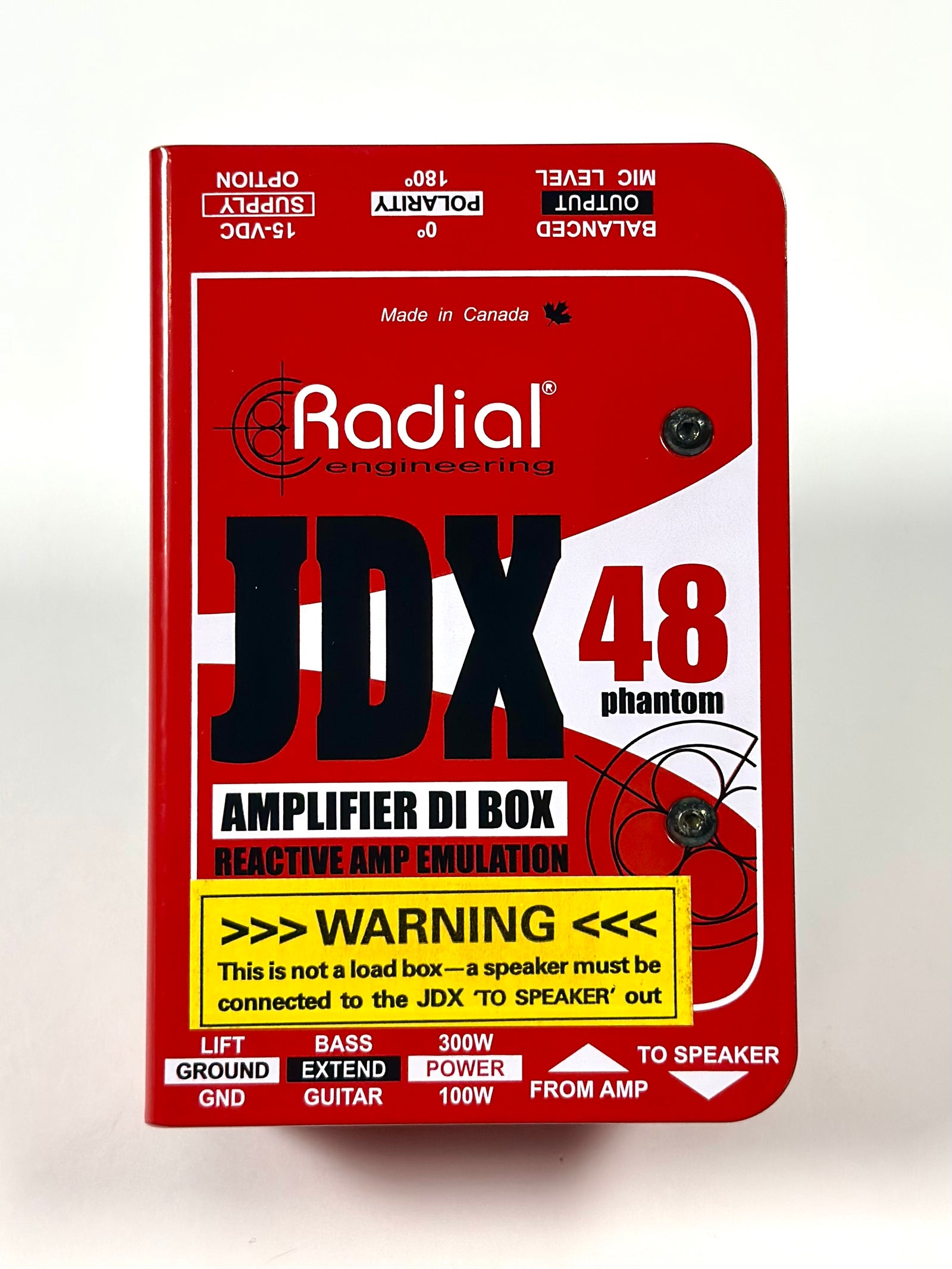 Radial JDX48 Amplifier DI Box