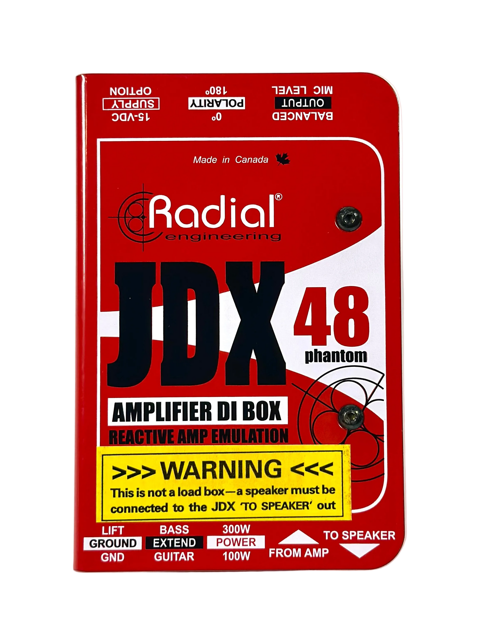 Radial JDX48 Amplifier DI Box