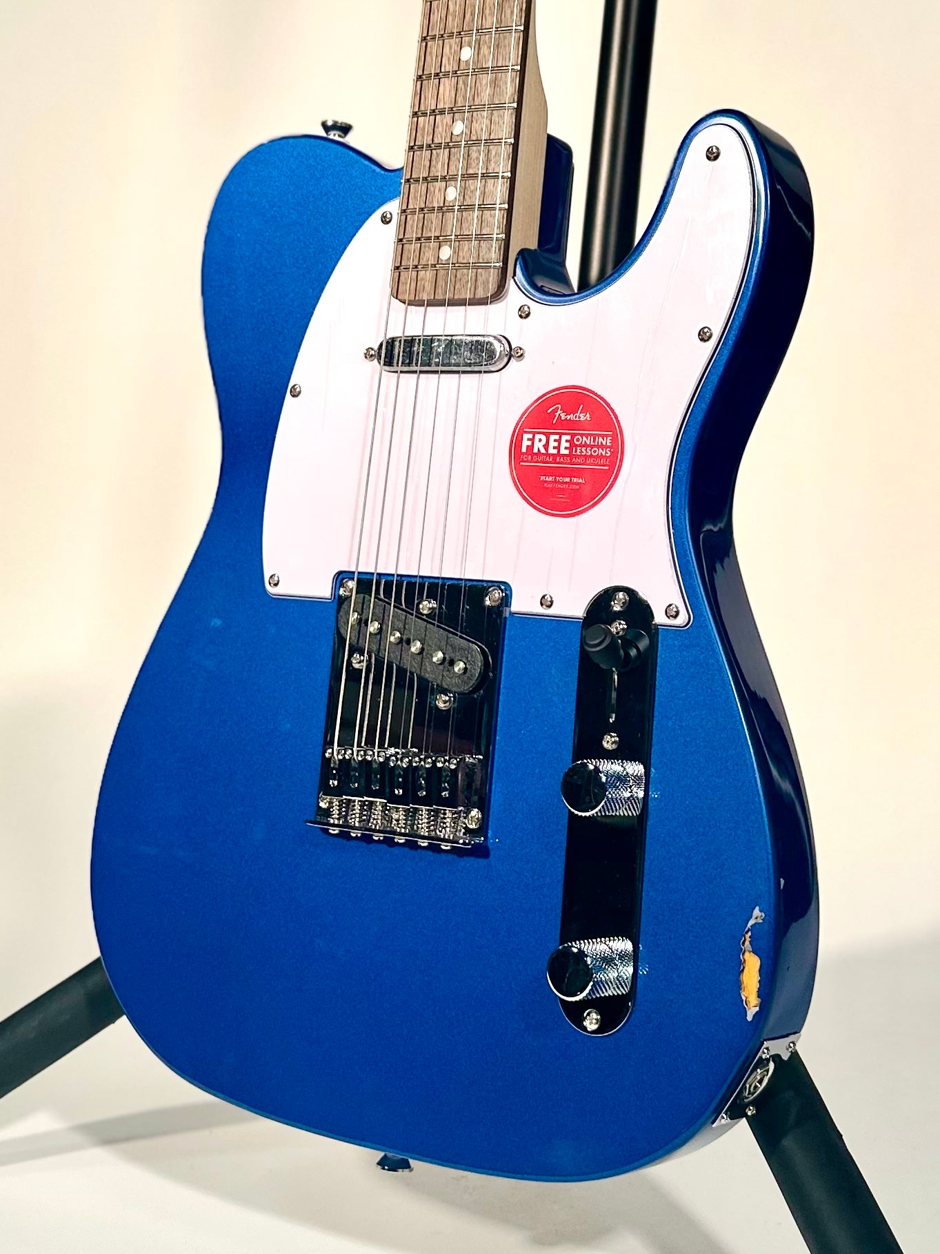 Squier Affinity Telecaster, Lake Placid Blue (Finish Flaw)