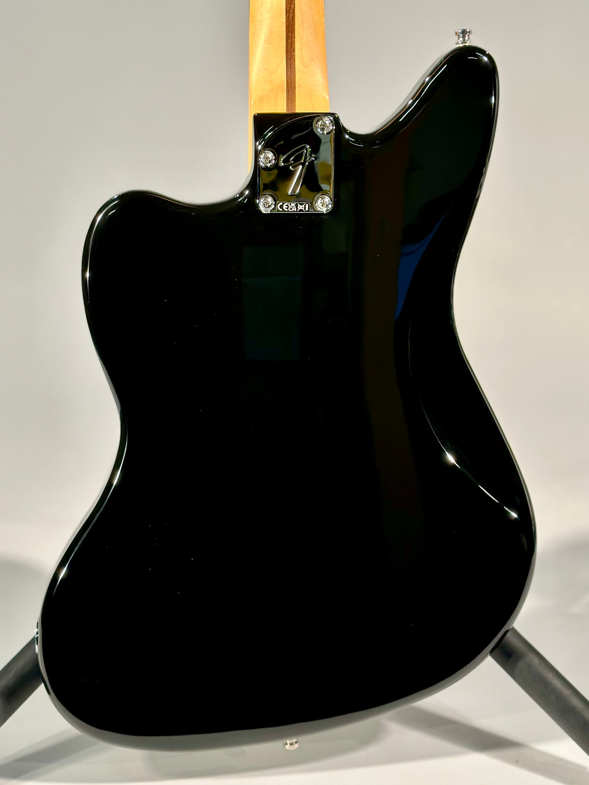 Fender Limited Edition Player Fusion Jaguar Baritone, Black