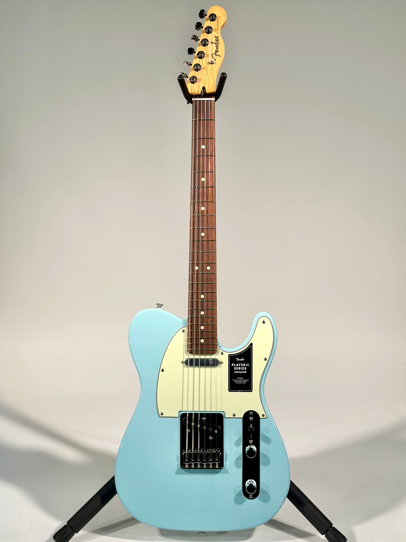 Fender 75th Anniversary Player II Telecaster, Daphne Blue