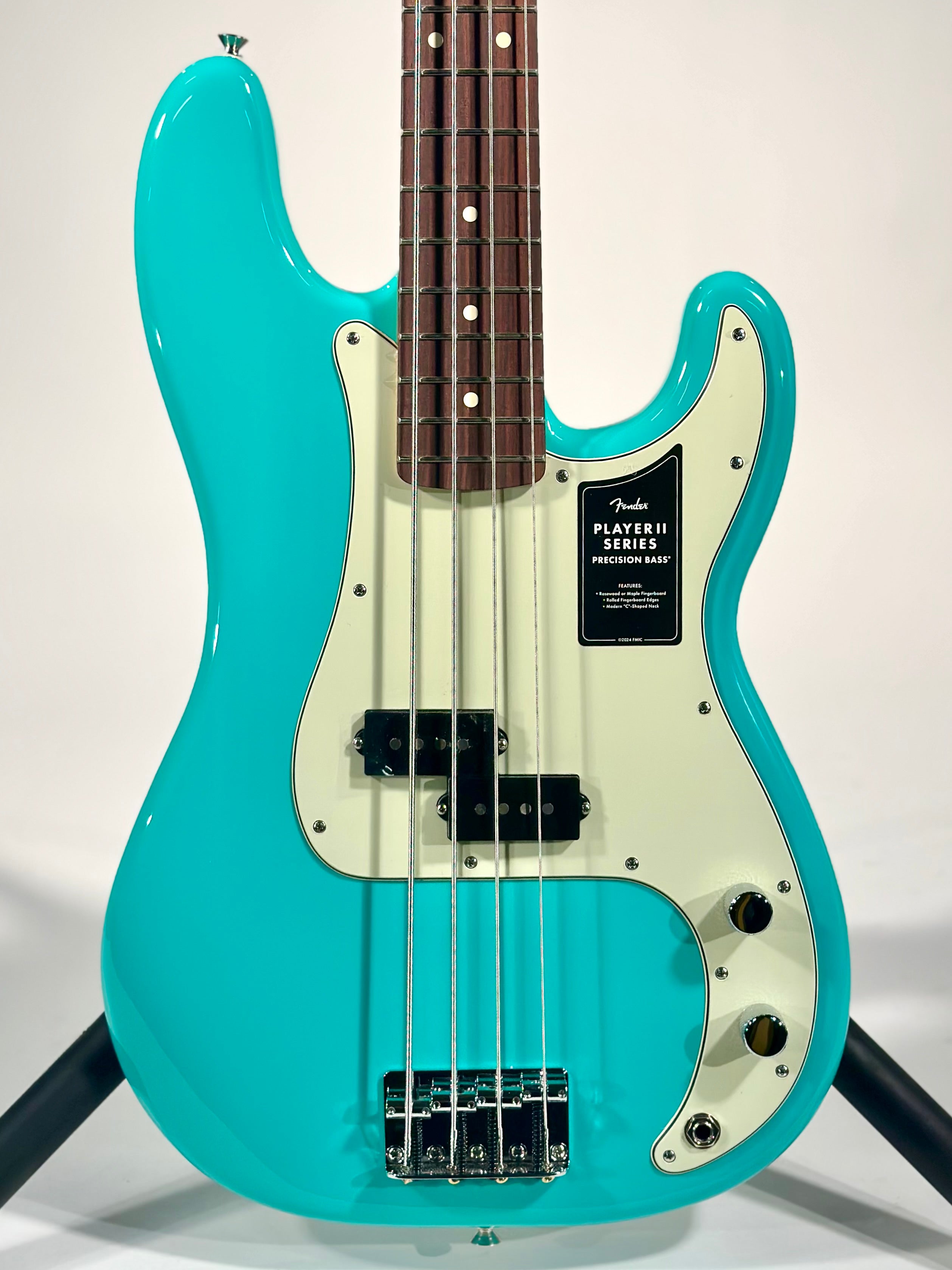 Fender 75th Anniversary Player II Precision Bass, Seafoam Green
