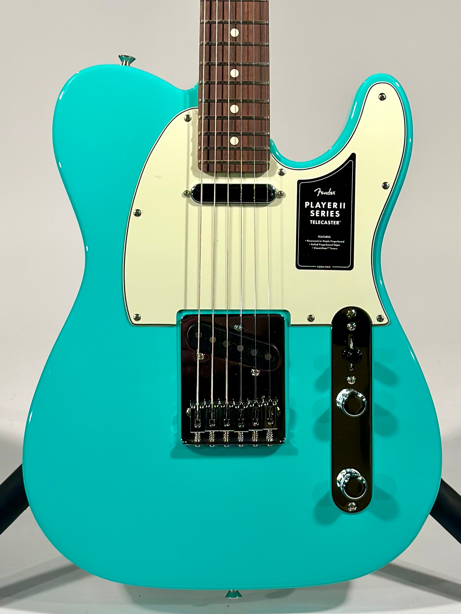Fender 75th Anniversary Player II Telecaster, Seafoam Green