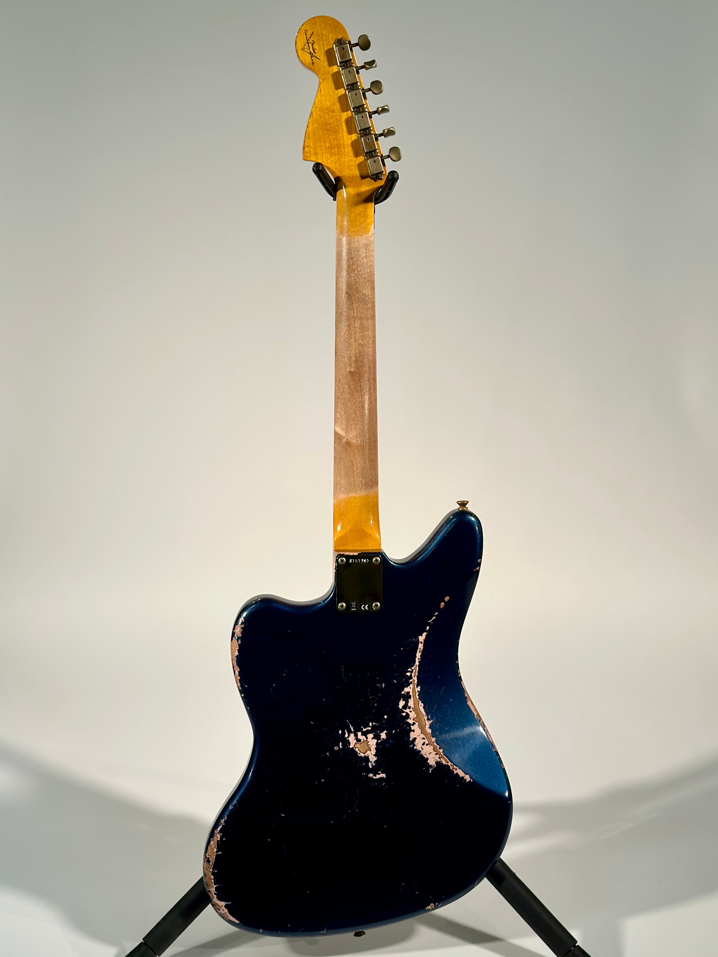 Fender Custom Shop 1962 Jaguar Heavy Relic, Baltic Blue over Shell Pink