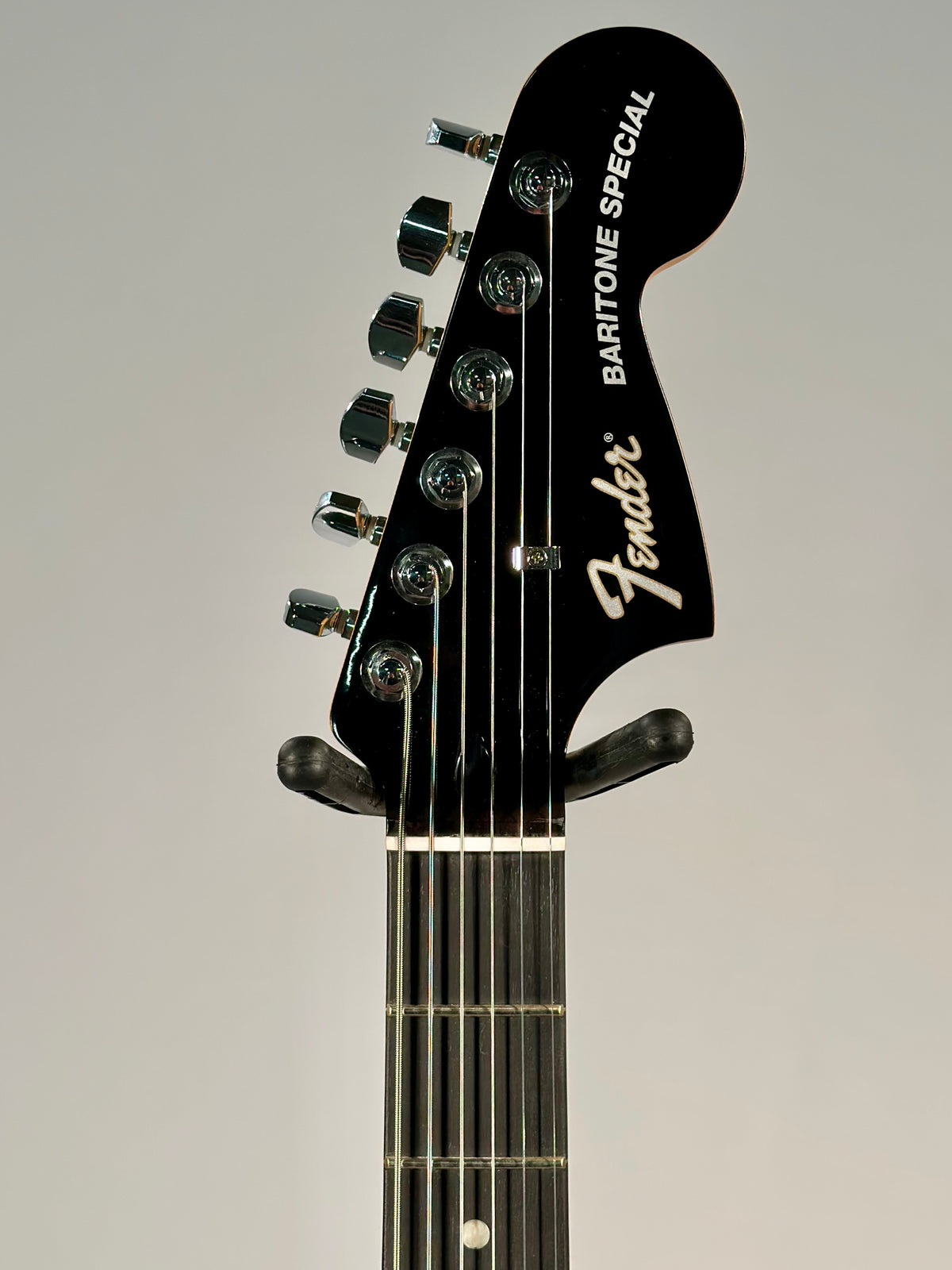 Fender Limited Edition Player Fusion Jaguar Baritone, Black