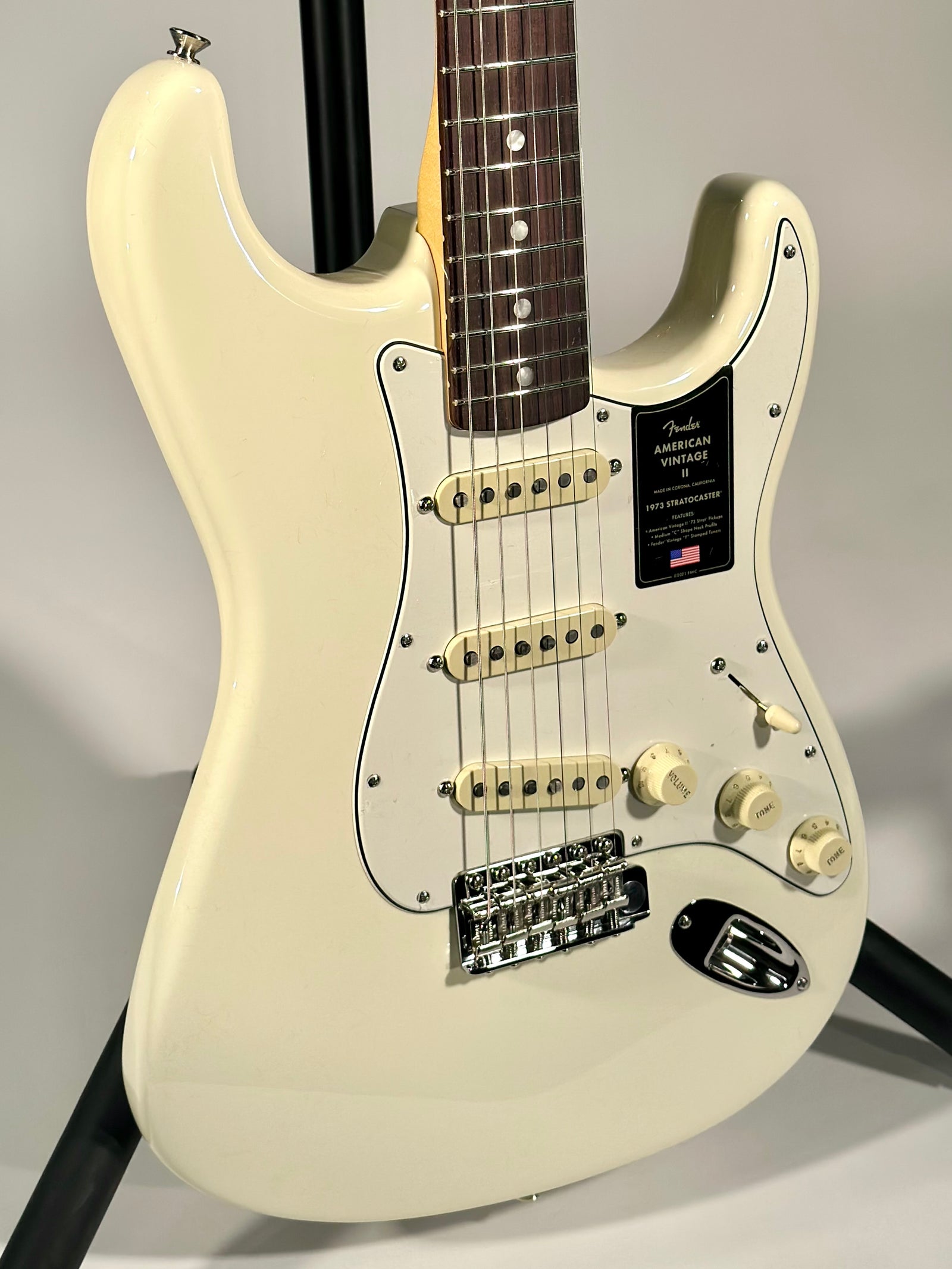 Fender American Vintage II 1973 Stratocaster, Olympic White