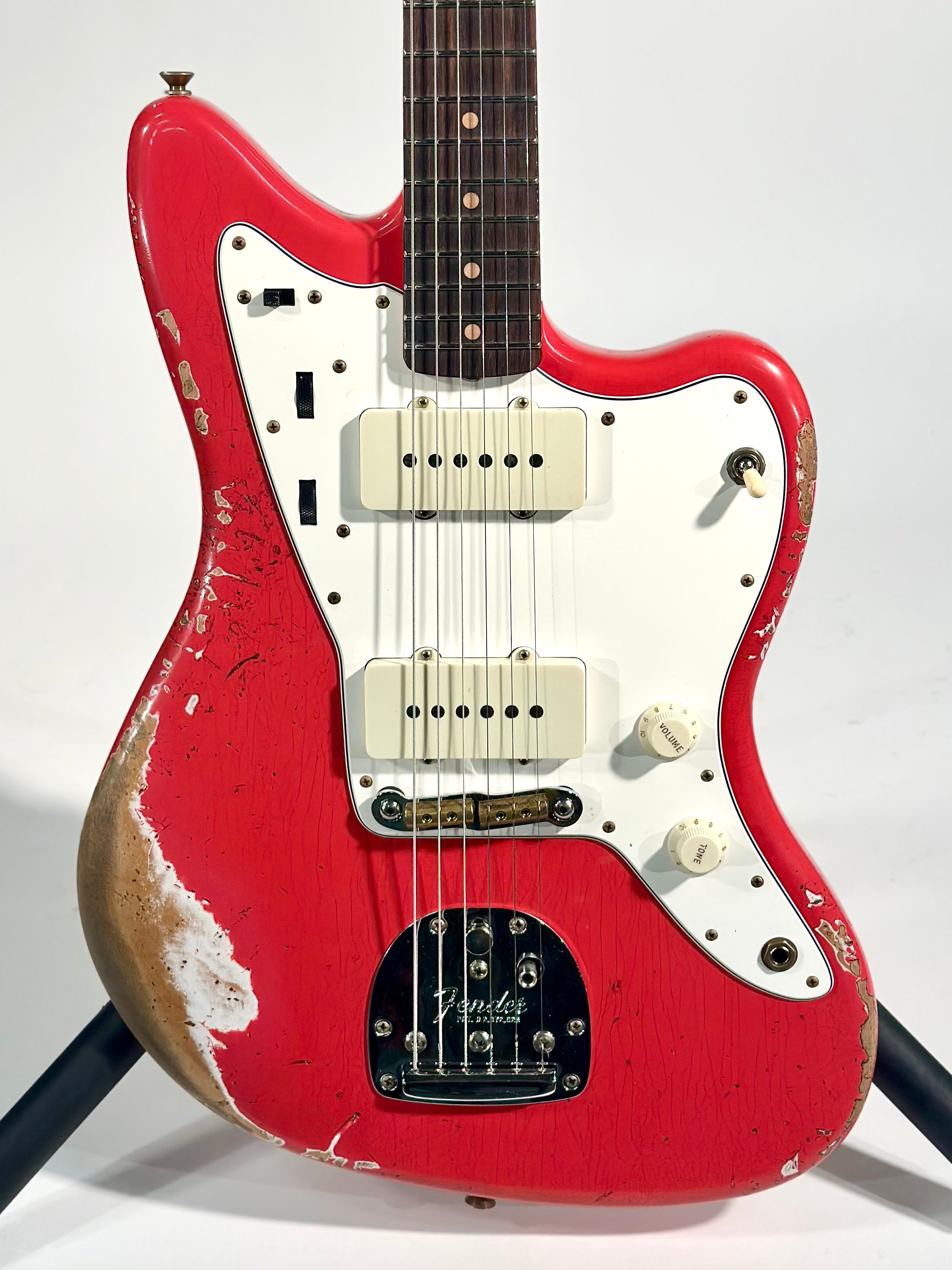 Fender Custom Shop '63 Jazzmaster, Heavy Relic, Aged Fiesta Red