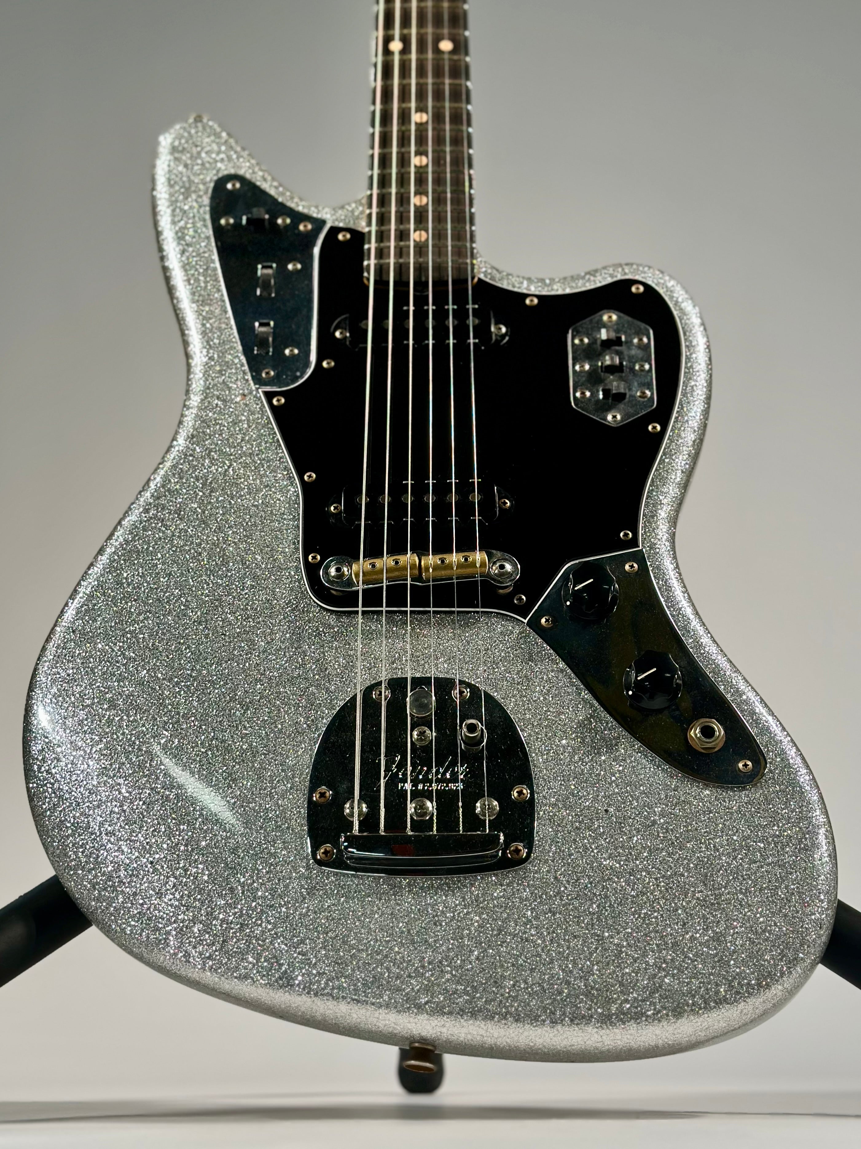 Fender Custom Shop 1962 Jaguar Journeyman Relic, Silver Sparkle