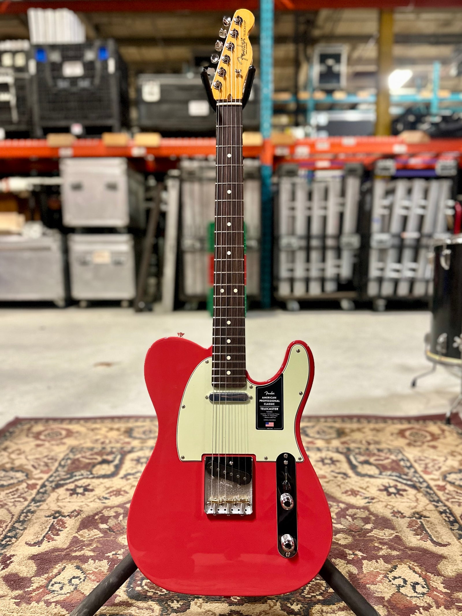 Fender American Professional Classic Telecaster, Faded Dakota Red