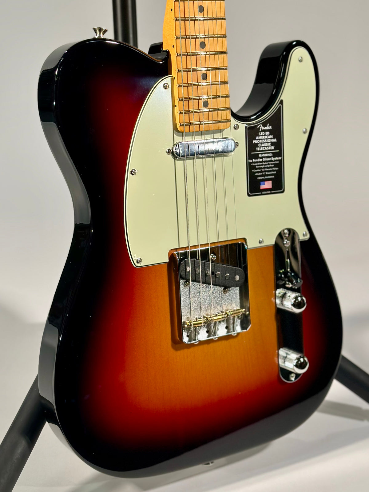 Fender Limited Edition American Professional Classic Silent System Telecaster, 3-Color Sunburst