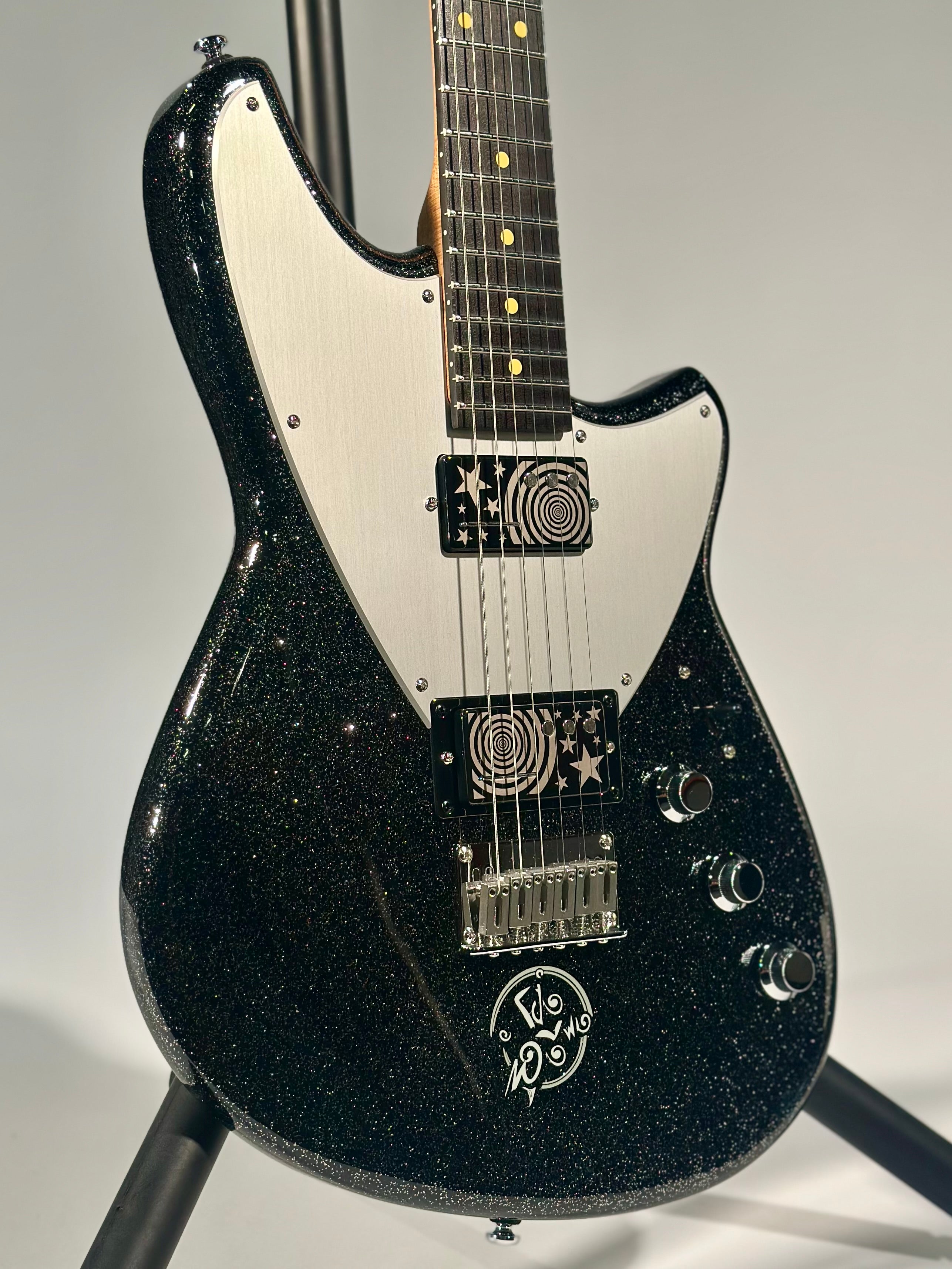 Reverend Billy Corgan Signature Z-One Infinite Sadness Edition, Black Sparkle