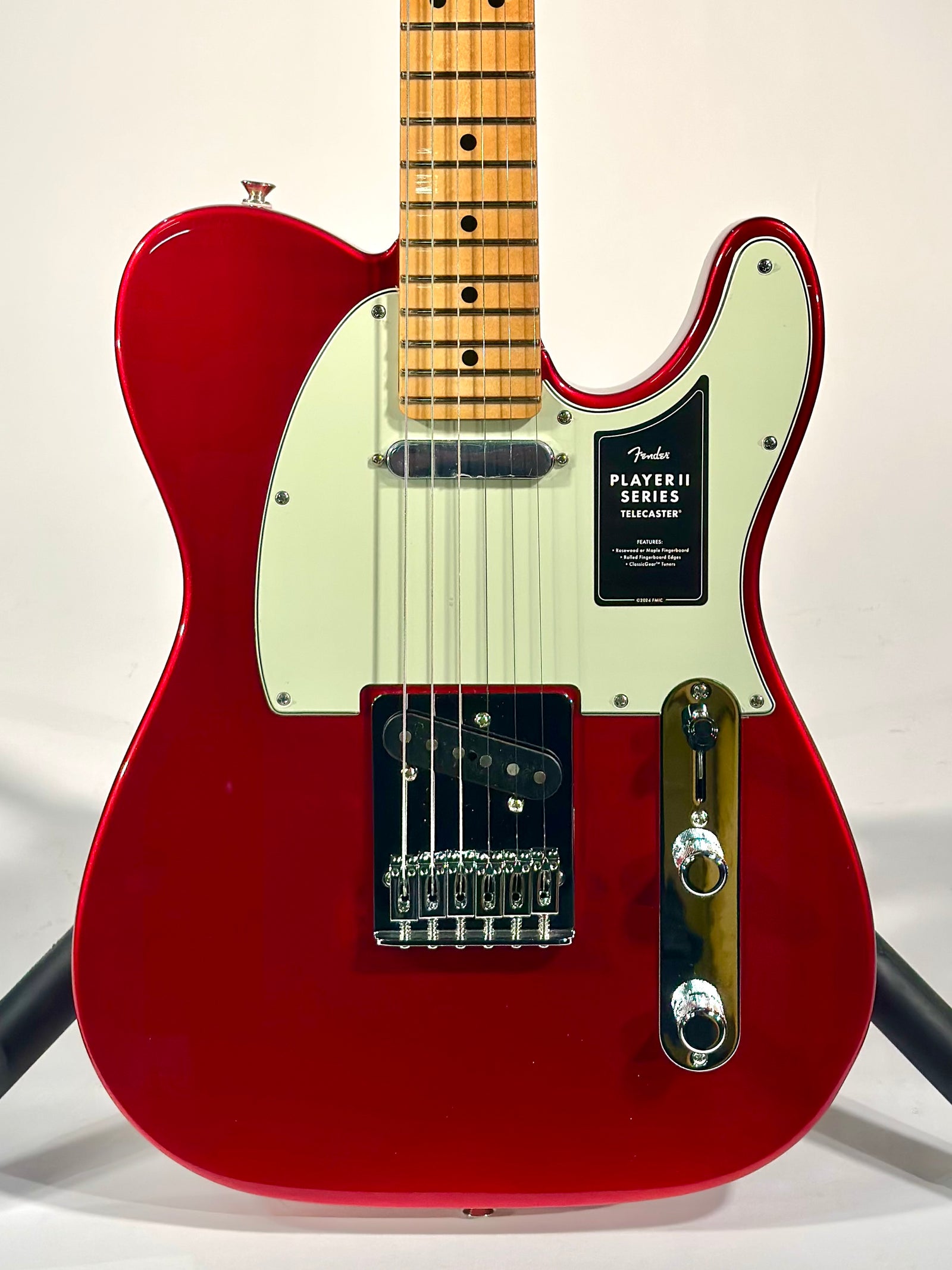 Fender 75th Anniversary Player II Telecaster, Candy Apple Red