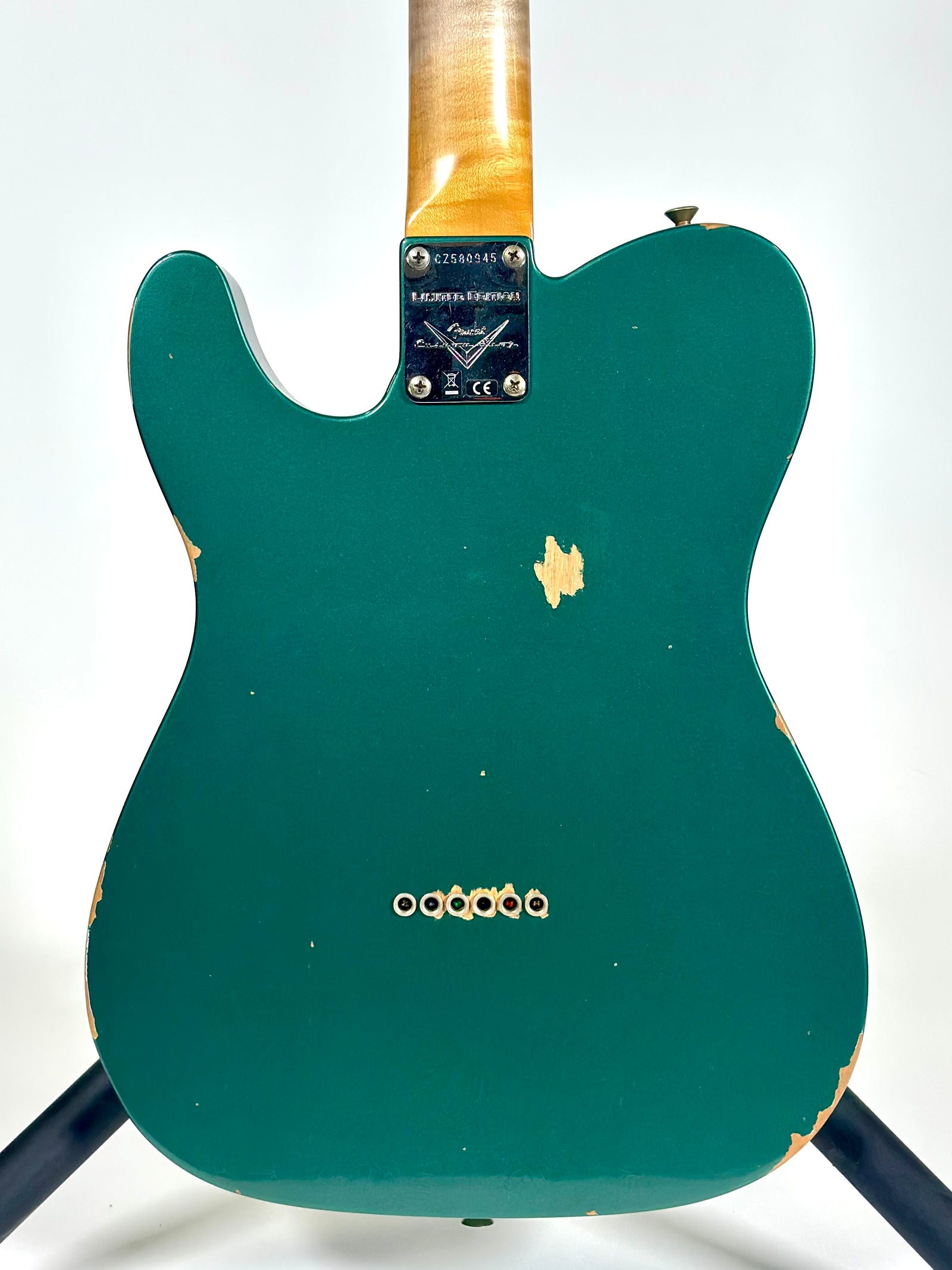 Fender Custom Shop Limited Edition 60 Telecaster Relic, Aged Sherwood Green Metallic