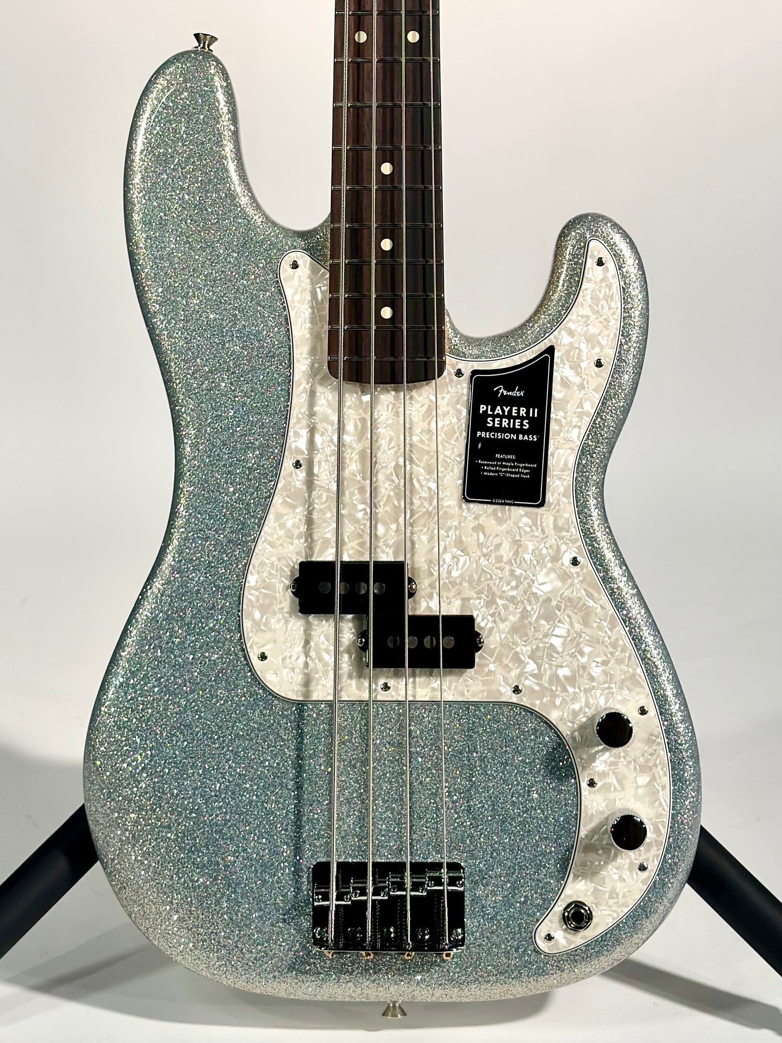 Fender 75th Anniversary Player II Precision Bass, Diamond Dust Sparkle