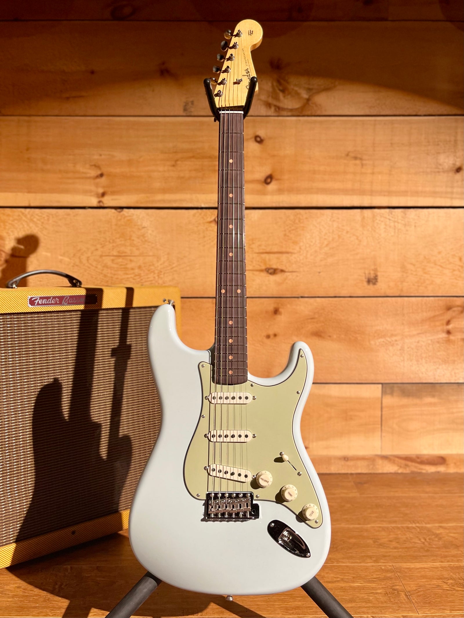 Fender Custom Shop Vintage Custom '59 Stratocaster, NOS, 3A Rosewood Fingerboard, Faded Aged Sonic Blue