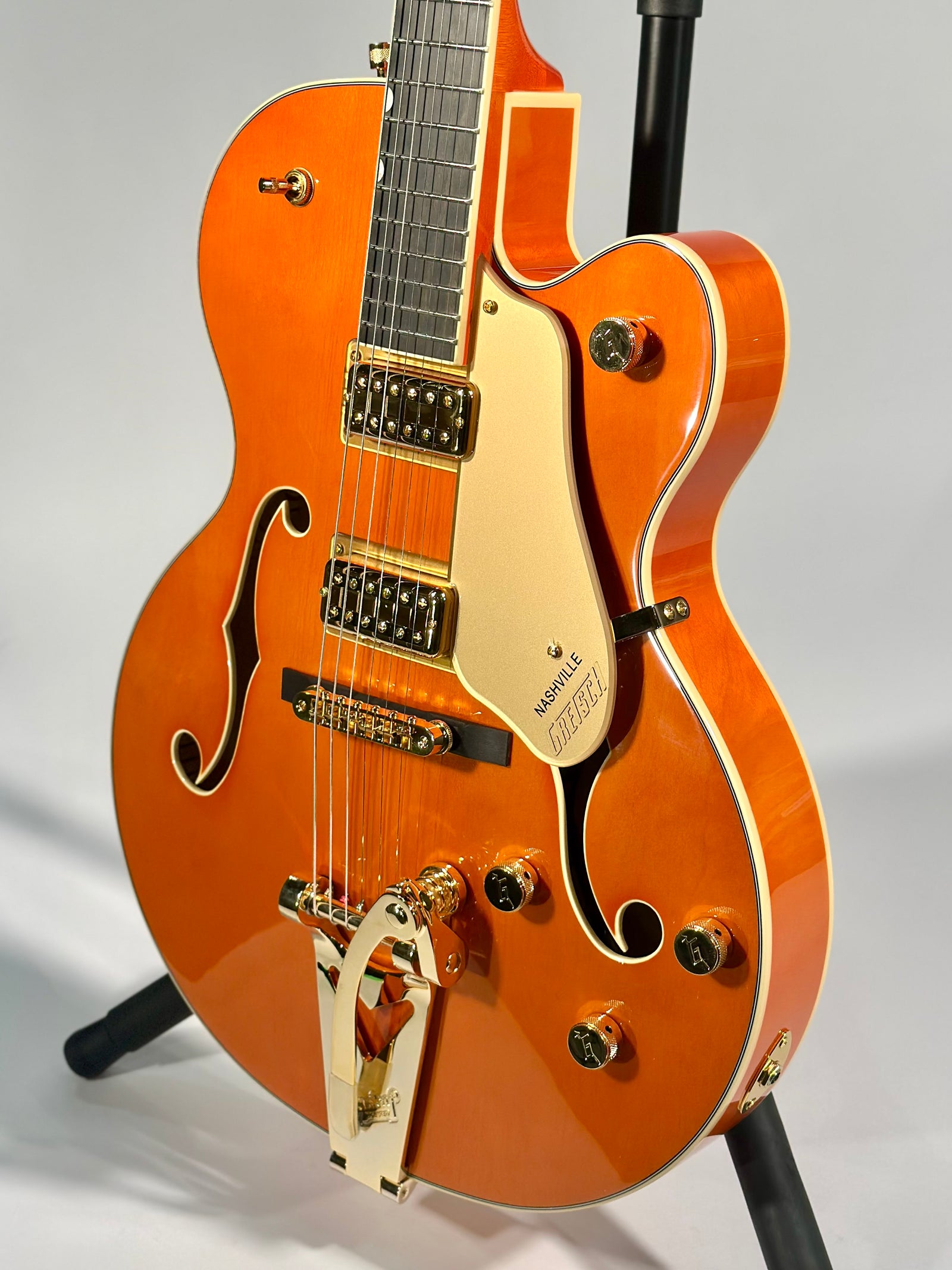 Gretsch Synchromatic Nashville Hollow Body Single-Cut with Bigsby, 50's Orange Stain