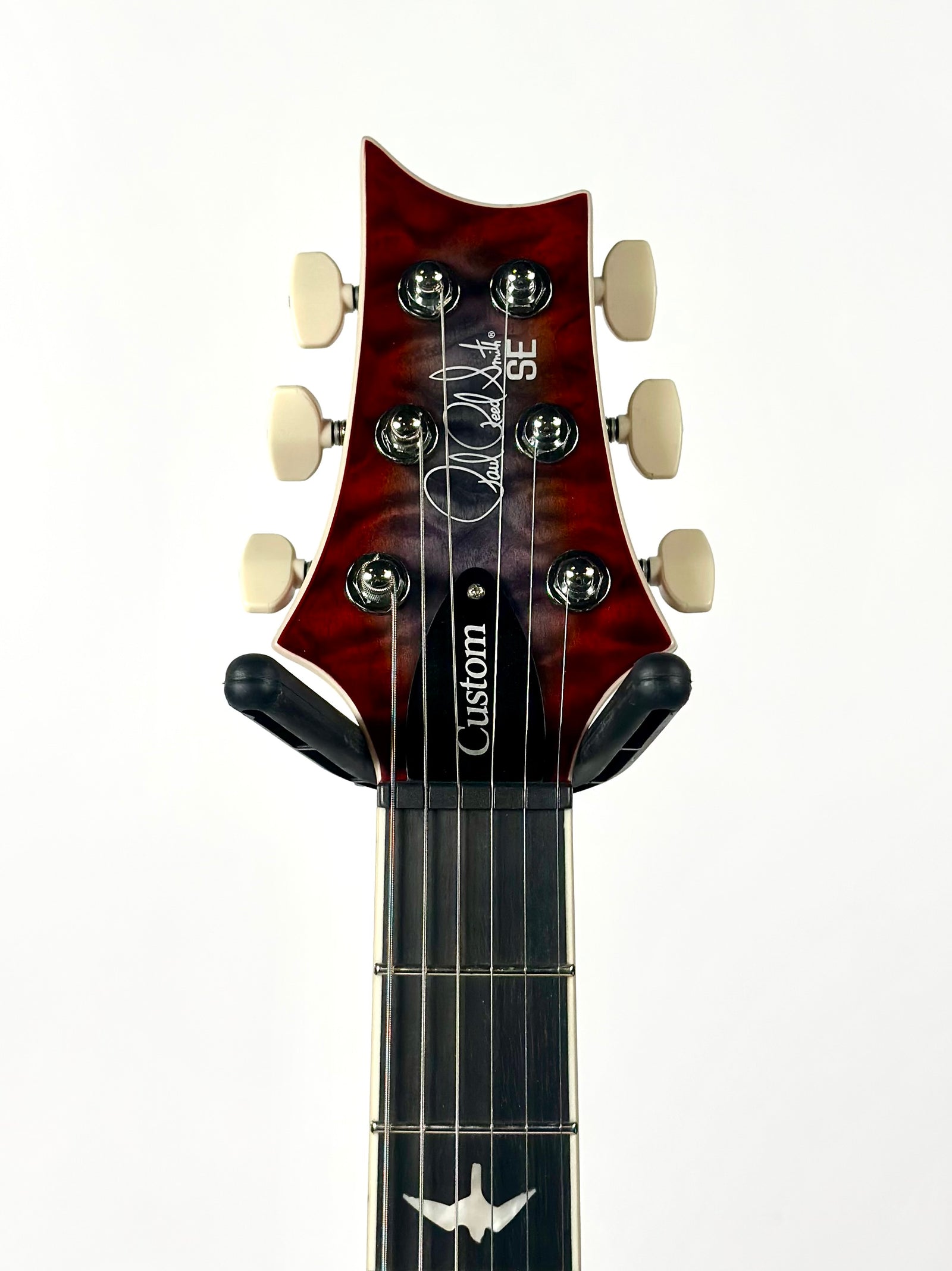 PRS SE Custom 24-08 Quilt, Charcoal Cherry Burst
