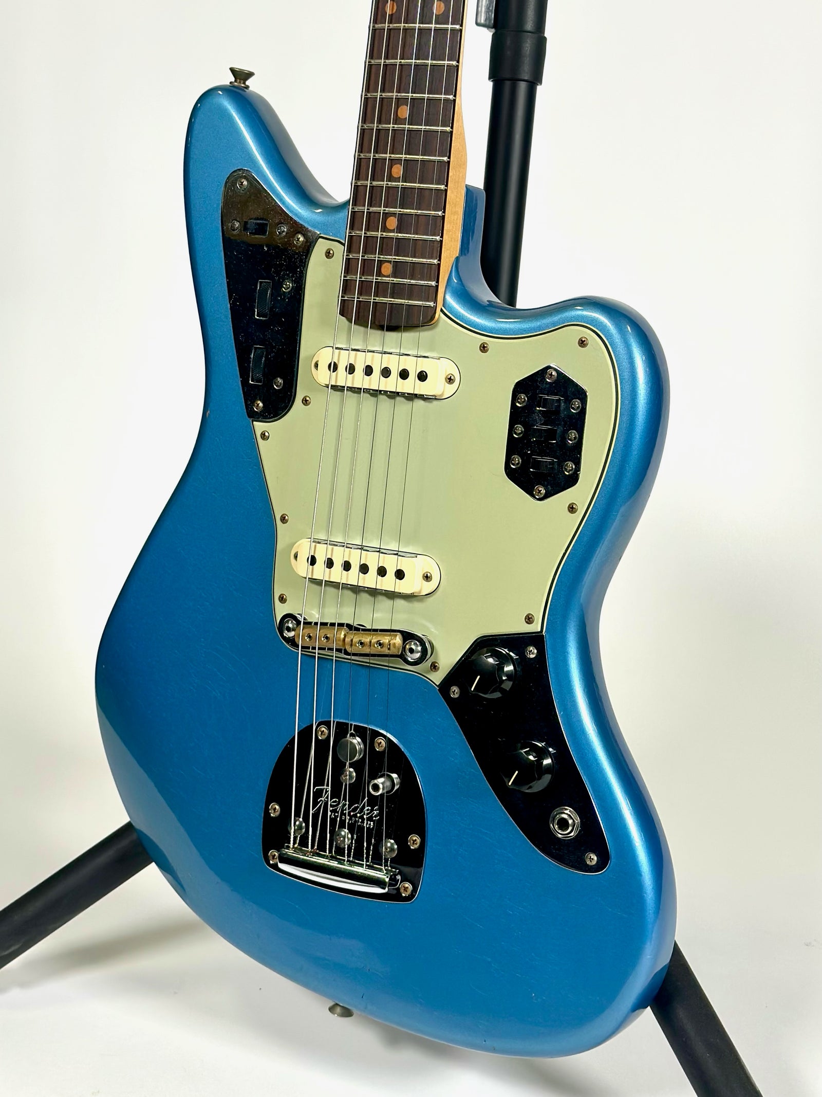 Fender Custom Shop, 1964 Jaguar, Journeyman Relic, Faded Aged Lake Placid Blue
