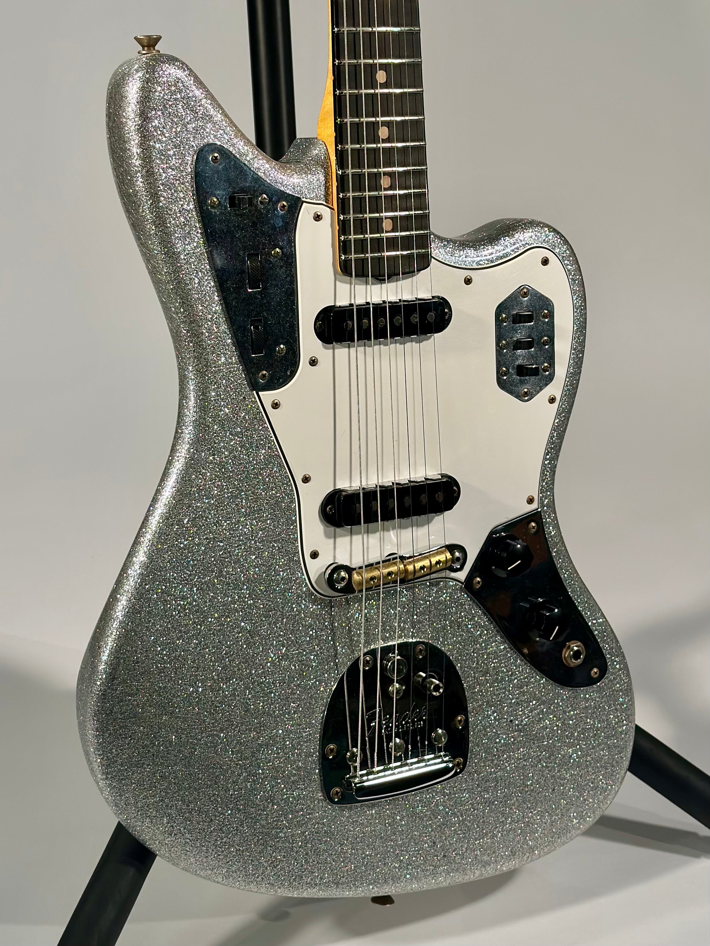 Fender Custom Shop 1962 Jaguar Journeyman, Silver Sparkle