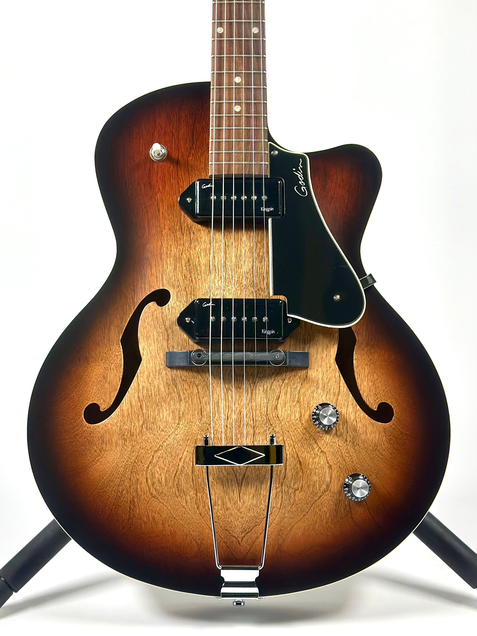 Godin 5th Ave CW Kingpin II, Vintage Burst