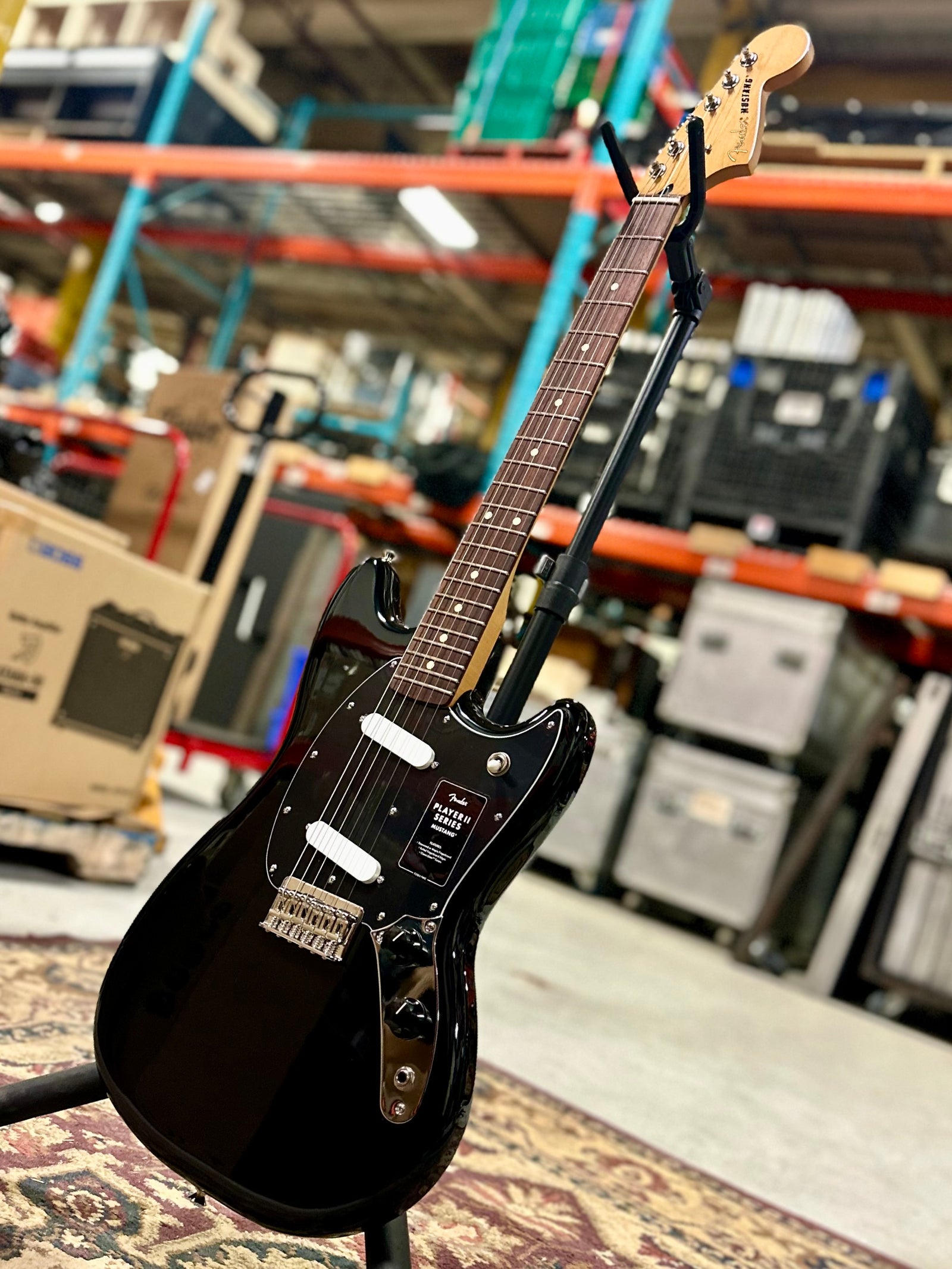 Fender Player II Mustang, Black