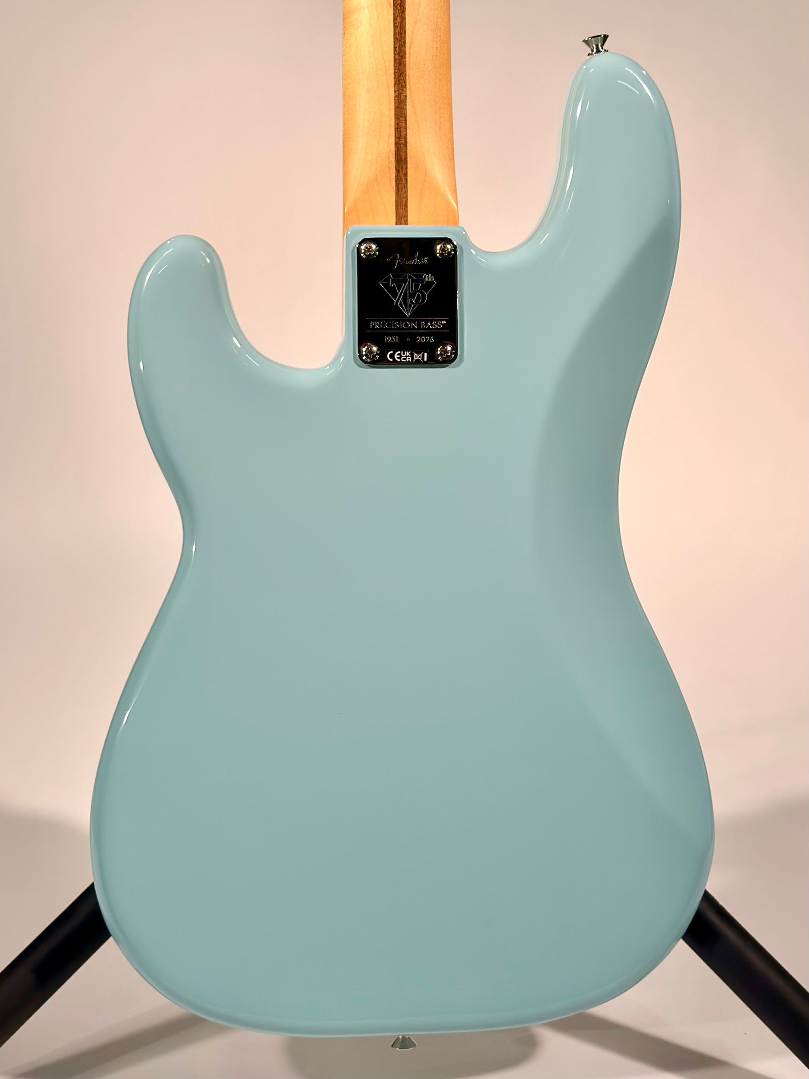 Fender 75th Anniversary Player II Precision Bass, Daphne Blue
