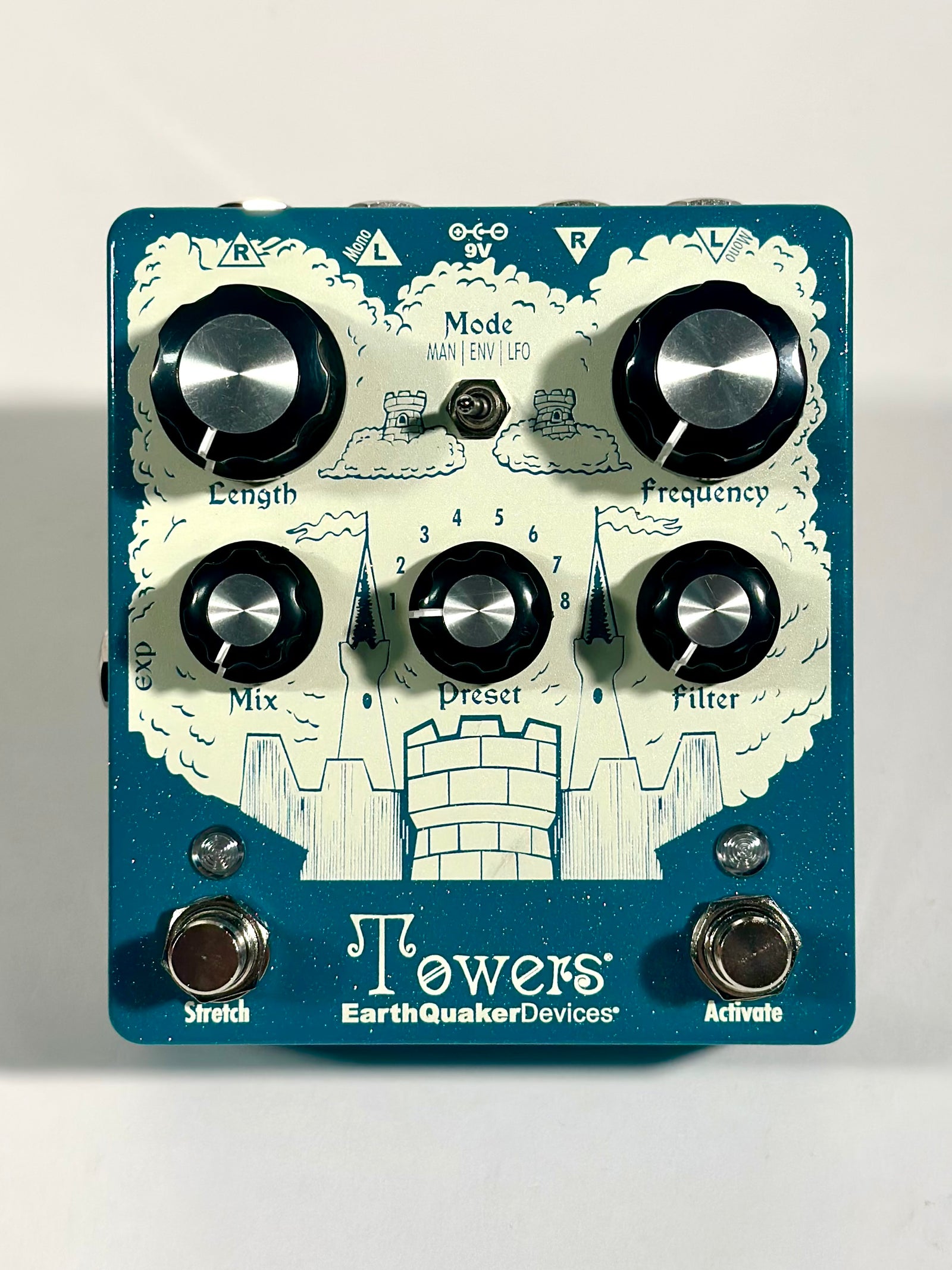 EarthQuaker Devices Towers Stereo Reverberant Filter