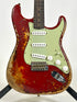 Fender Custom Shop 1961 Stratocaster Super Heavy Relic, Aged Dakota Red over 3-Color Sunburst