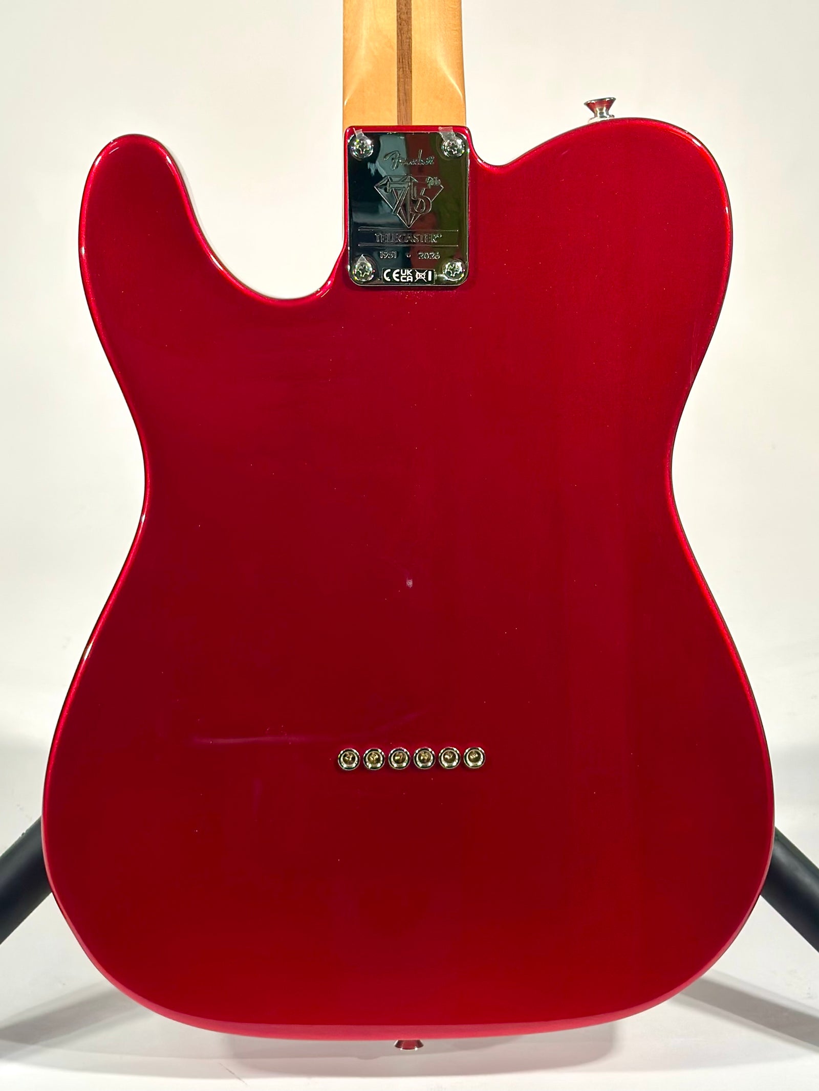 Fender 75th Anniversary Player II Telecaster, Candy Apple Red