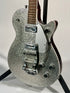 Gretsch G5230T Electromatic Sparkle Jet FT Single-Cut with Bigsby, Silver Sparkle